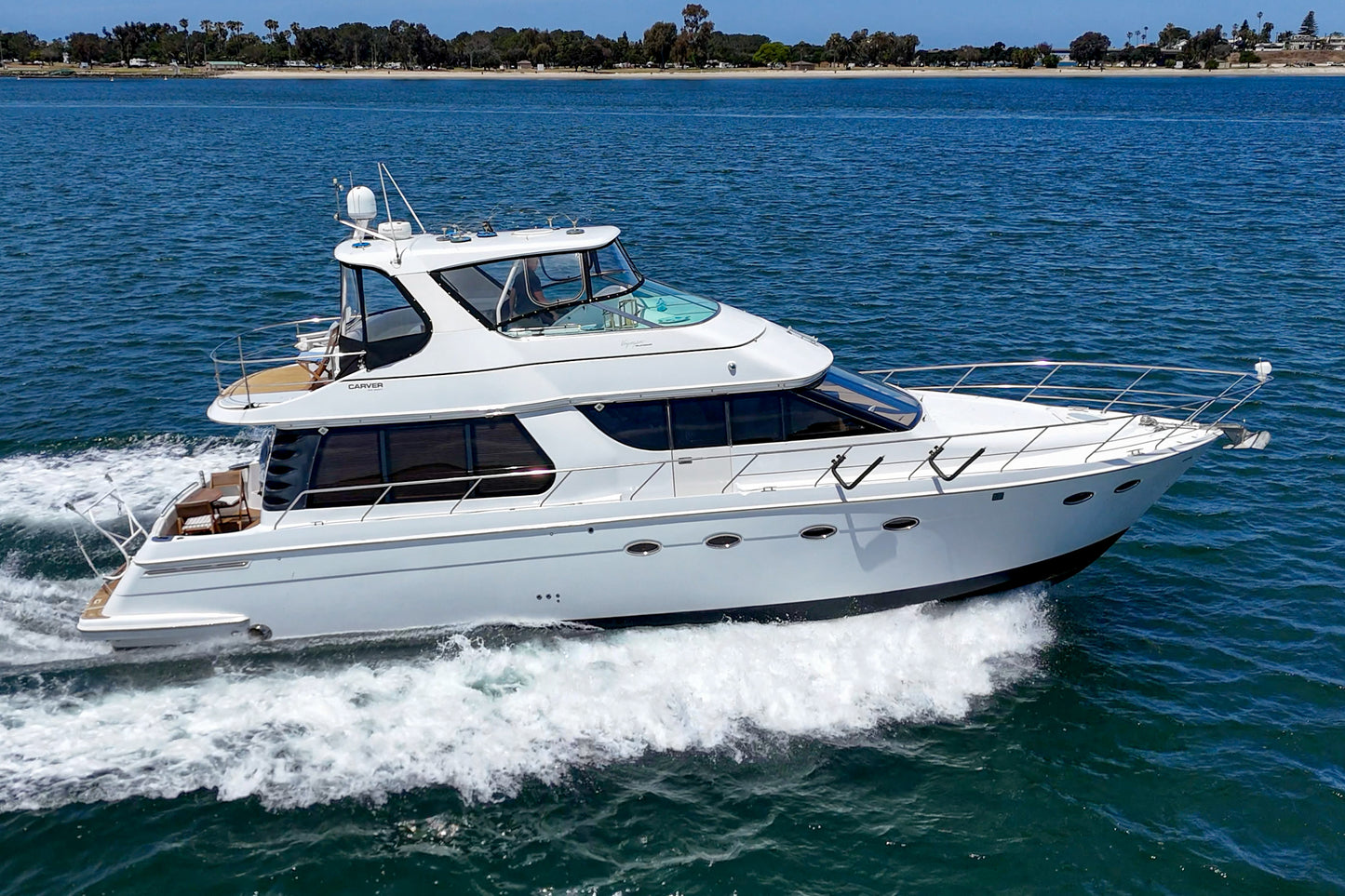 2003 Carver 530 Voyager Pilothouse... Located in Mission Beach... Offered By Yacht Coast Yacht Sales