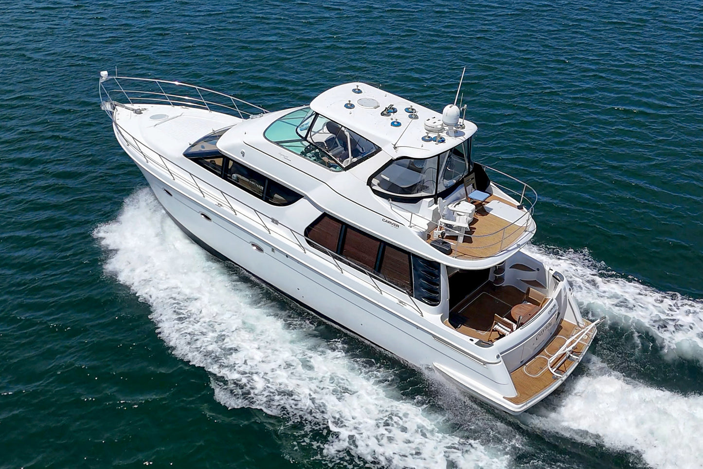 2003 Carver 530 Voyager Pilothouse... Located in Mission Beach... Offered By Yacht Coast Yacht Sales