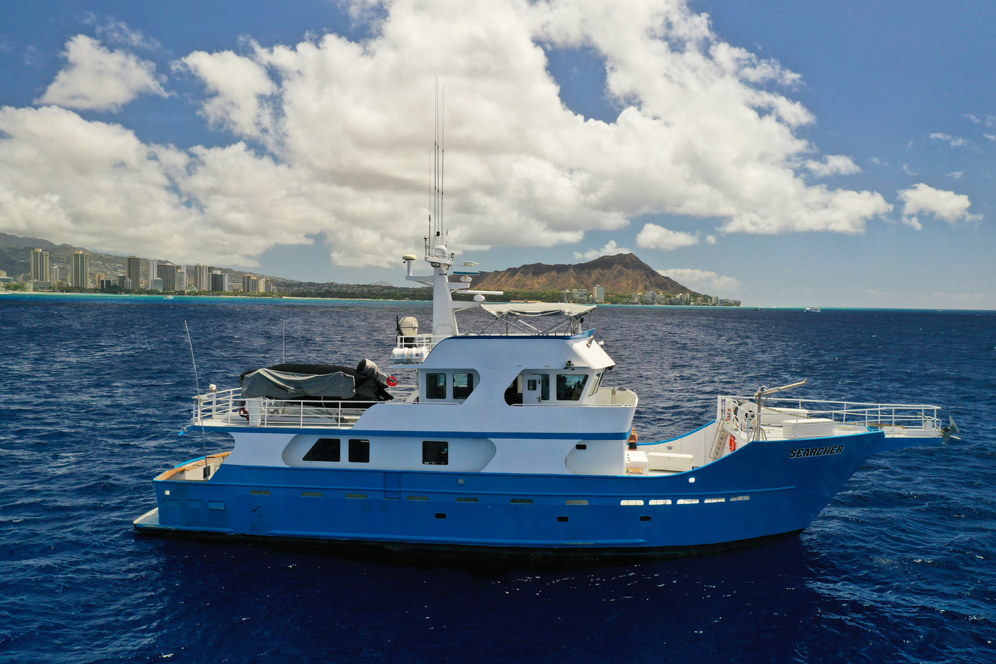 2000 96' Custom Rodriquez Long Range Passagemaker Vessel. Located In Honolulu, Hawaii. For sale by Yacht Coast Yacht Sales