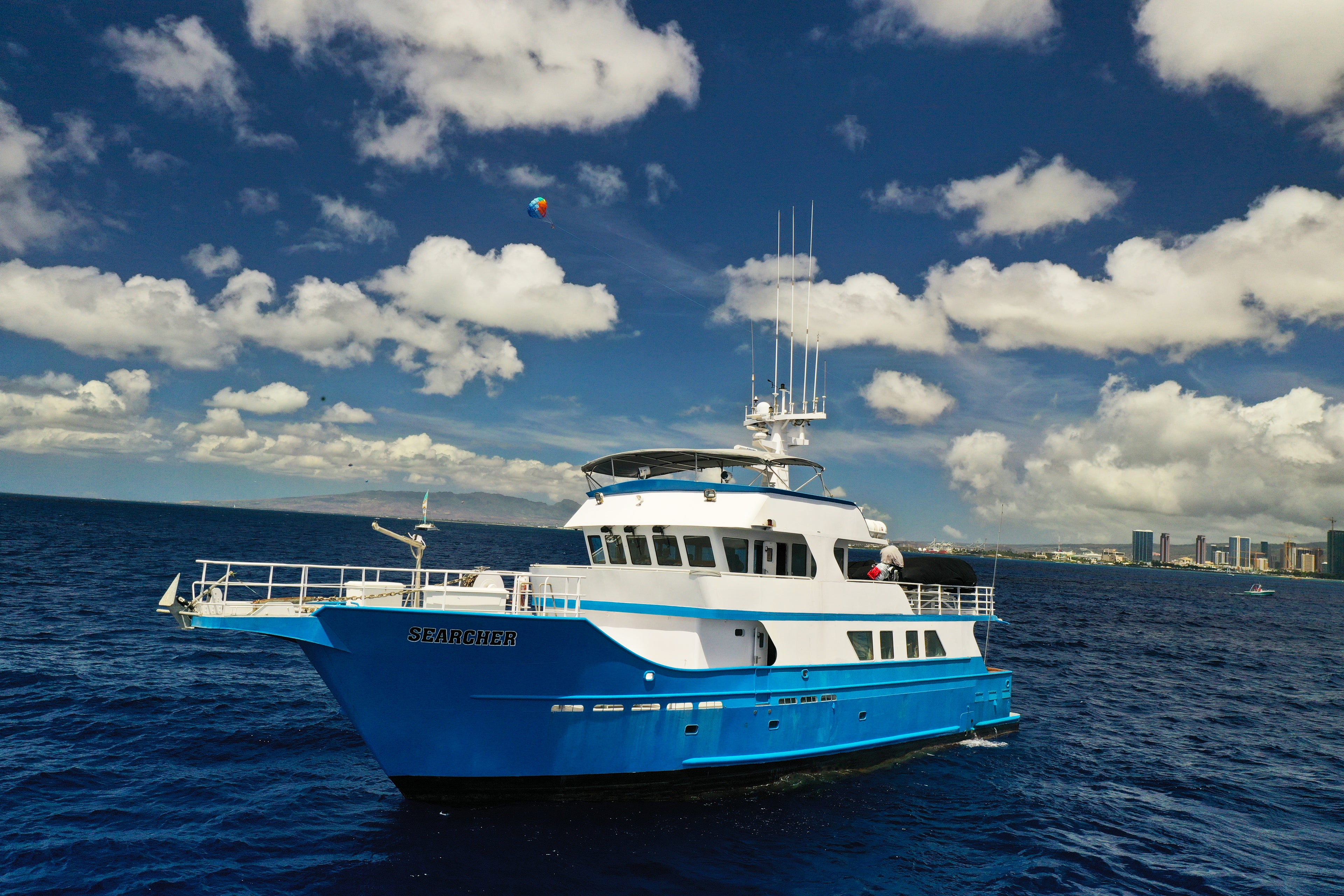 Sold! 2000 96' Custom Rodriquez Long Range Passagemaker Vessel. Located In Honolulu, Hawaii. For sale by Yacht Coast Yacht Sales