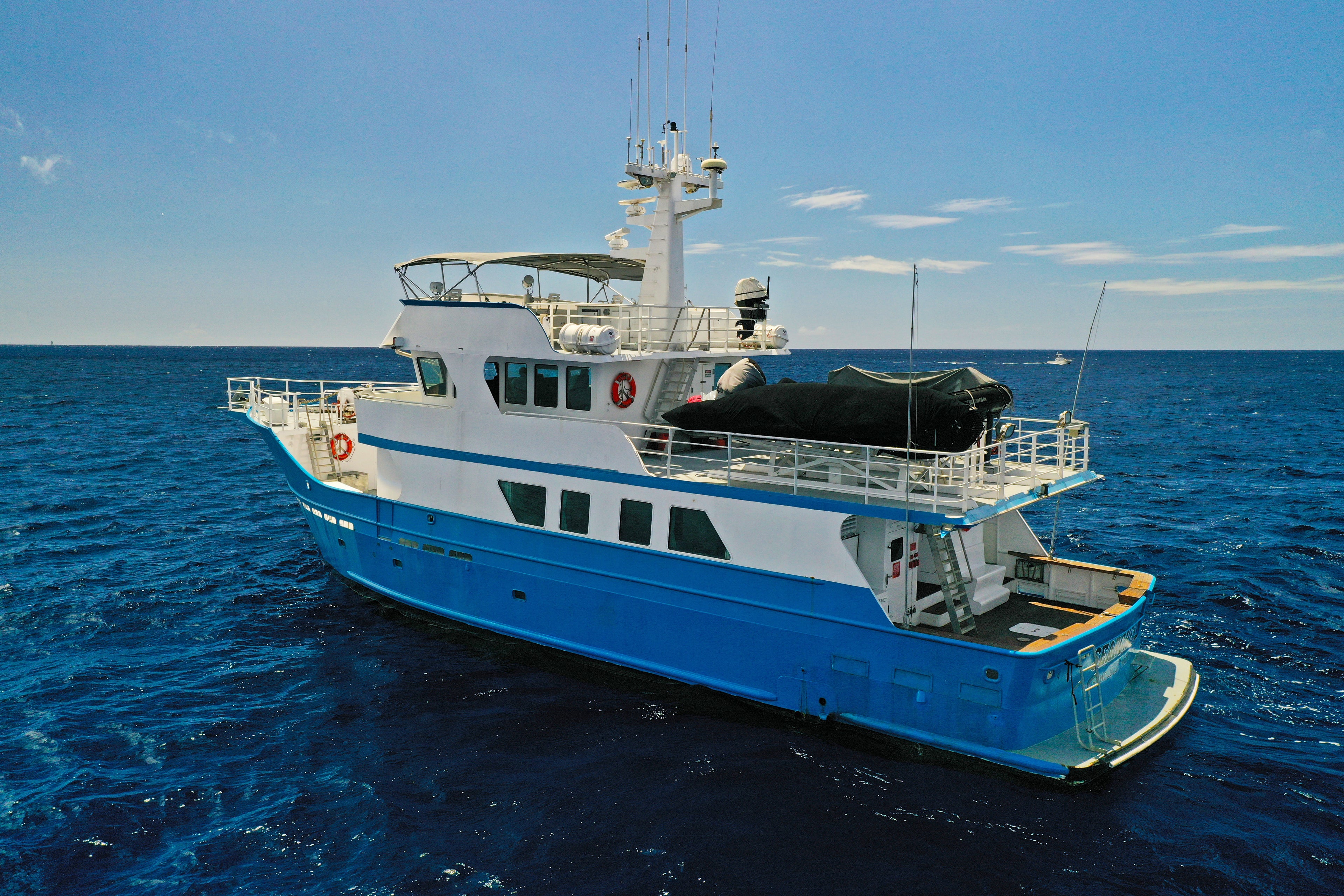 Sold! 2000 96' Custom Rodriquez Long Range Passagemaker Vessel. Located In Honolulu, Hawaii. For sale by Yacht Coast Yacht Sales