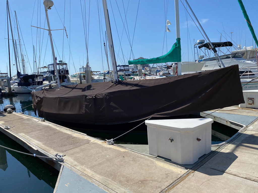 28' Custom Aft Cockpit Sailboat... Absolute pride of ownership... Located in Mission Bay...Offered by Yacht Coast Yacht Sales