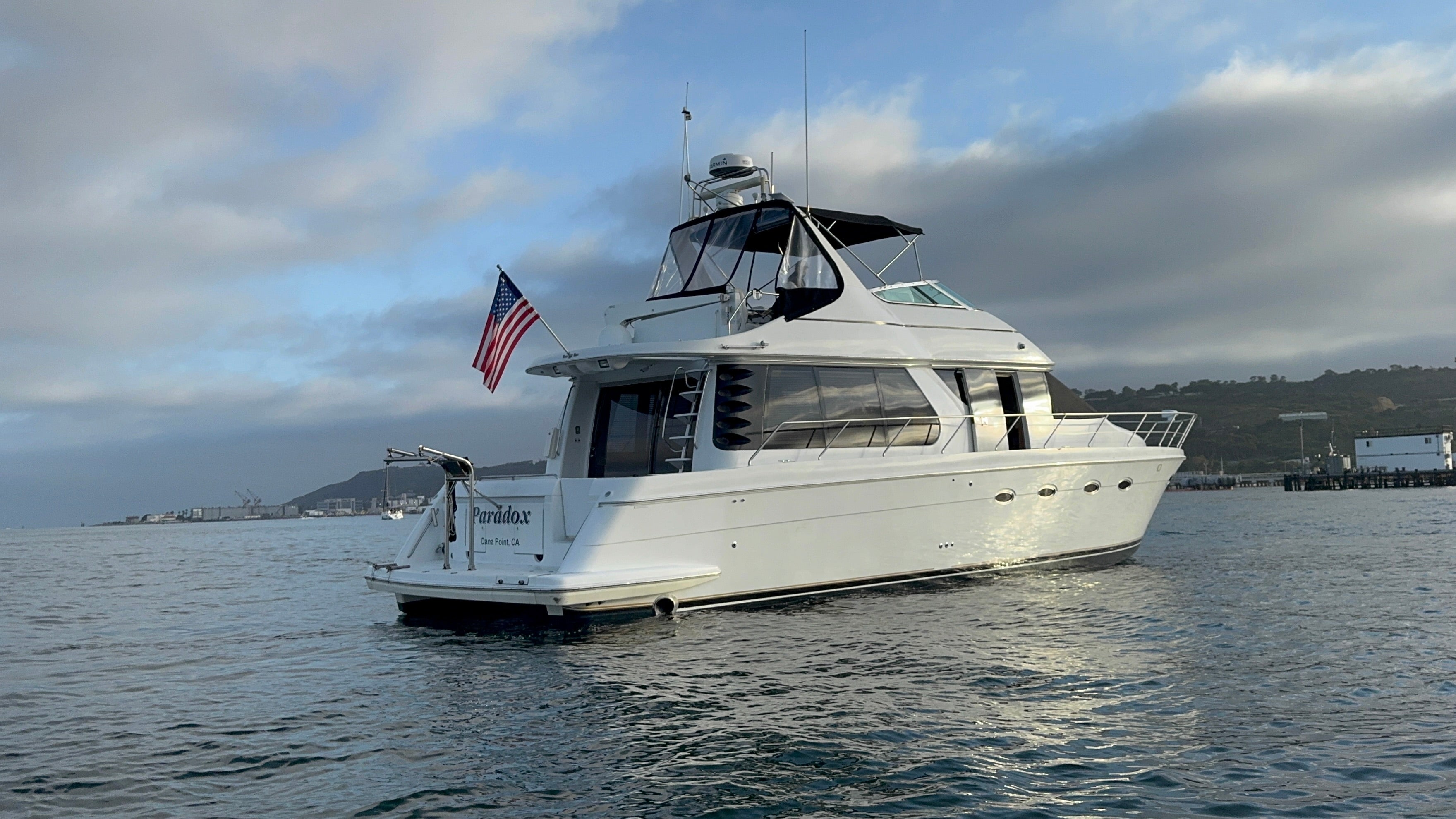 2000 Carver 530 Voyager Pilothouse... Located at our docks at 2353 Shelter Island, San Diego, Ca... Offered By Yacht Coast Yacht Sales