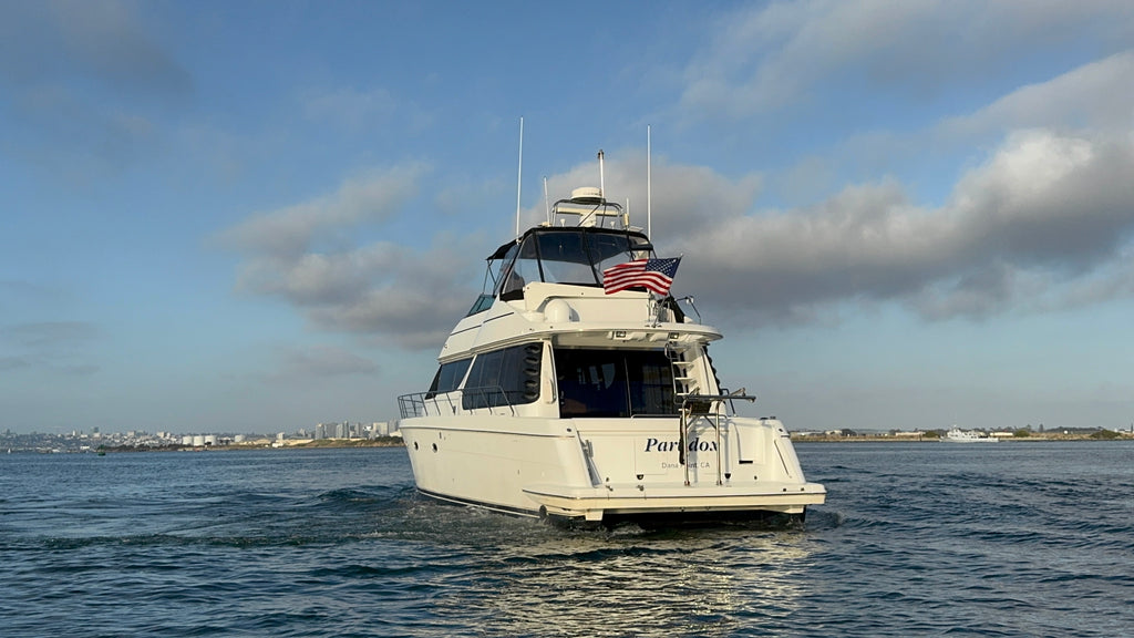 2000 Carver 530 Voyager Pilothouse... Located at our docks at 2353 Shelter Island, San Diego, Ca... Offered By Yacht Coast Yacht Sales