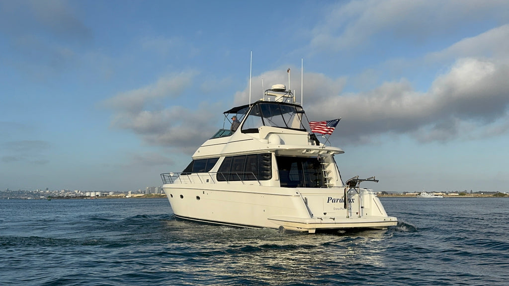 2000 Carver 530 Voyager Pilothouse... Located at our docks at 2353 Shelter Island, San Diego, Ca... Offered By Yacht Coast Yacht Sales