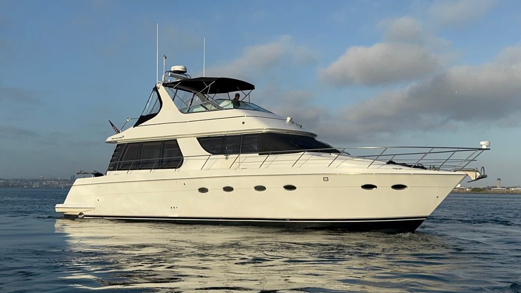 2000 Carver 530 Voyager Pilothouse... Located at our docks at 2353 Shelter Island, San Diego, Ca... Offered By Yacht Coast Yacht Sales