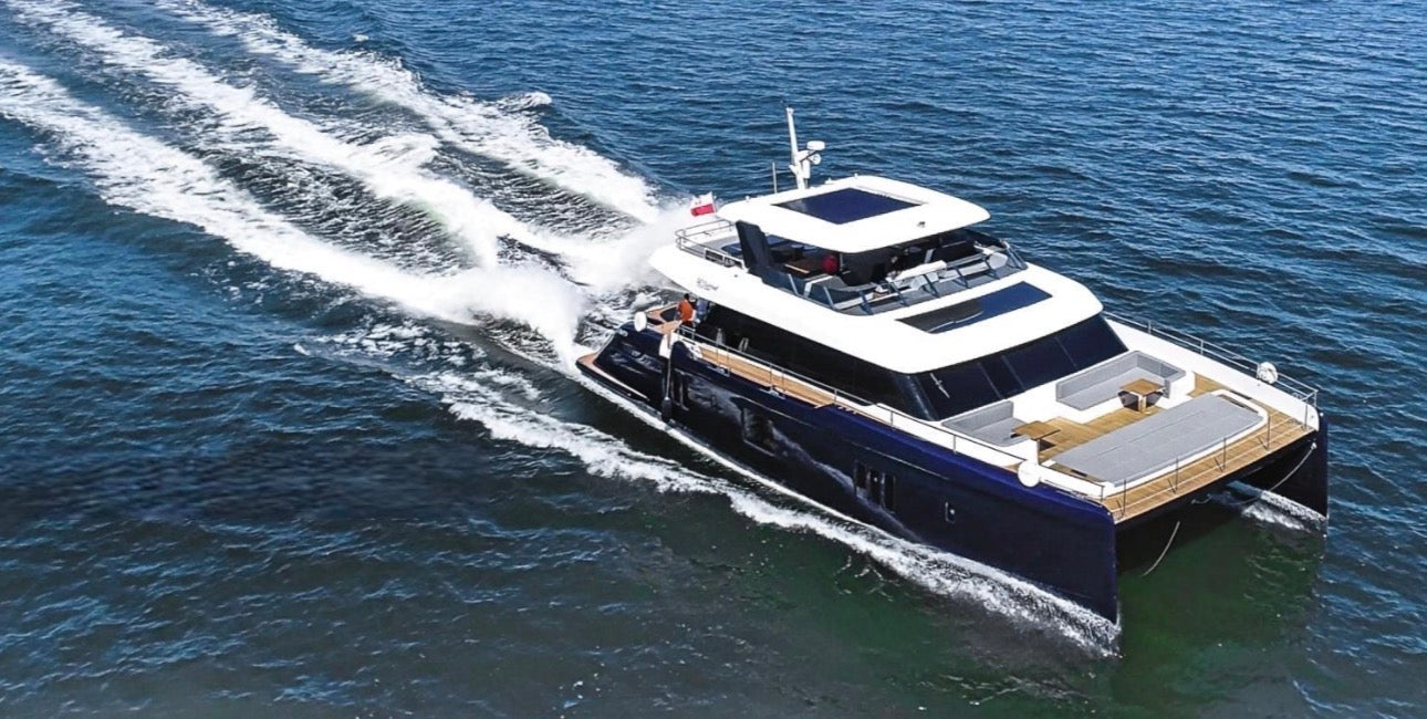 2020 80' Sunreef Power Catamaran... Located in China... Offered By Yacht Coast Yacht Sales