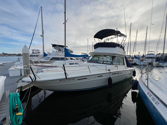 1977 Sea Ray Flybridge 30...Located in Mission Bay, Ca...Offered by Yacht Coast Yacht Sales