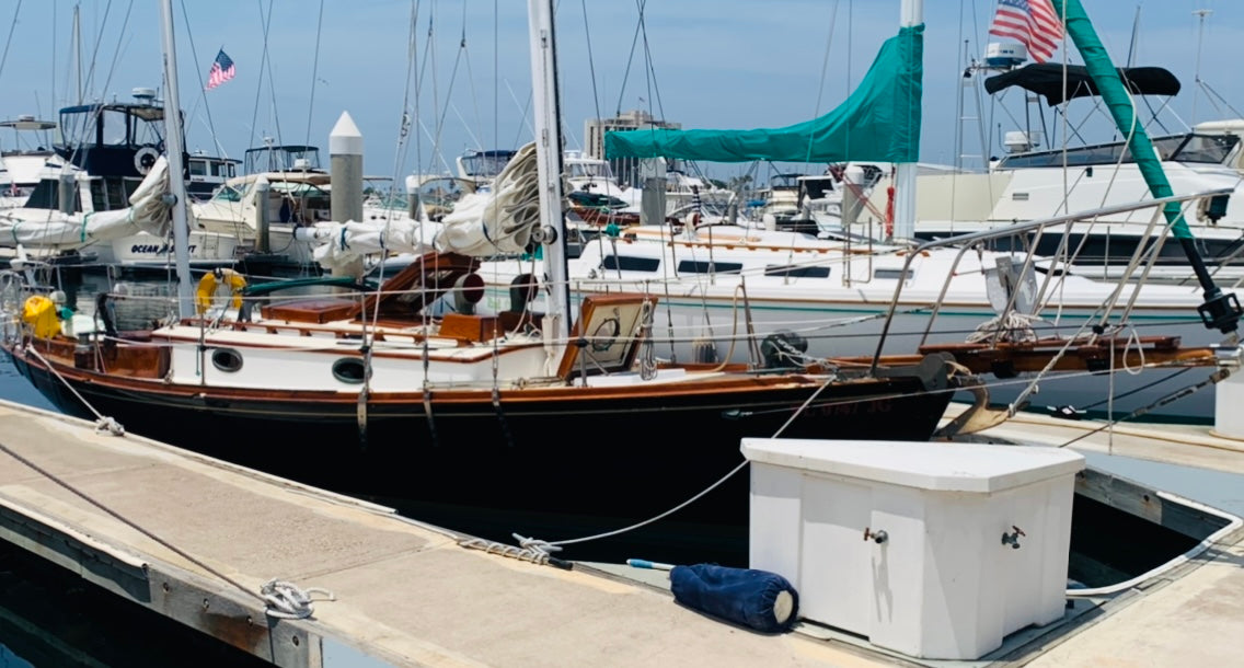 28' Custom Aft Cockpit Sailboat... Absolute pride of ownership... Located in Mission Bay...Offered by Yacht Coast Yacht Sales