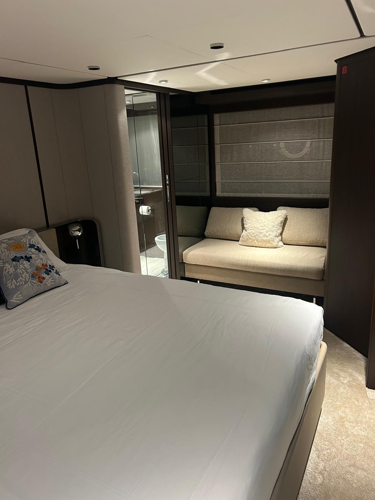 2023 Ferretti Yachts 860... Located in Valletta, Malta... Offered by Yacht Coast Yacht Sales