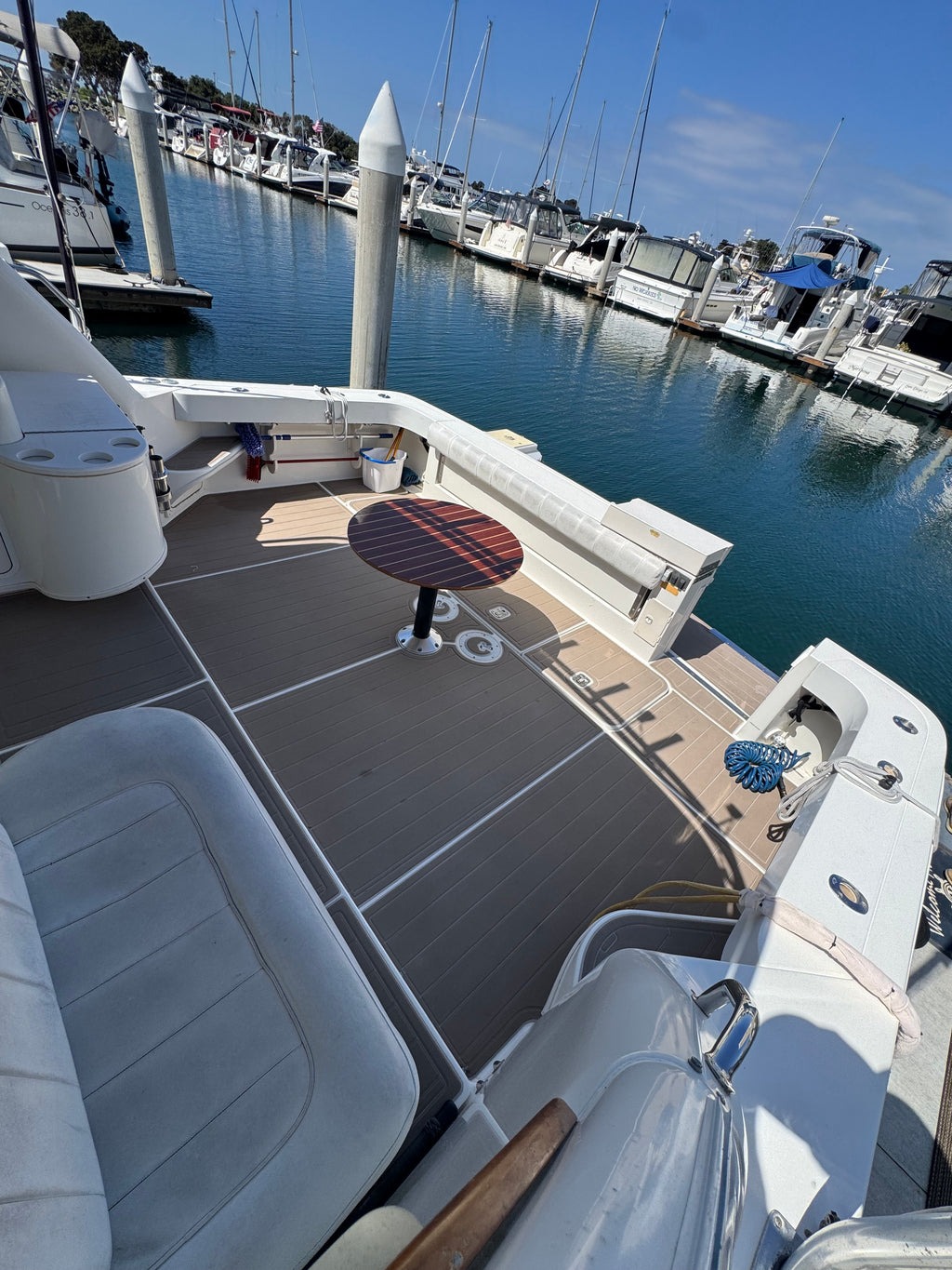 1997 Sea Ray 370 EC Caterpillar Diesel Powered... Located at the Marriott Marina Downtown San Diego, Ca... Offered by Yacht Coast Yacht Sales 2353 Shelter Island Drive, San Diego, Ca 92106