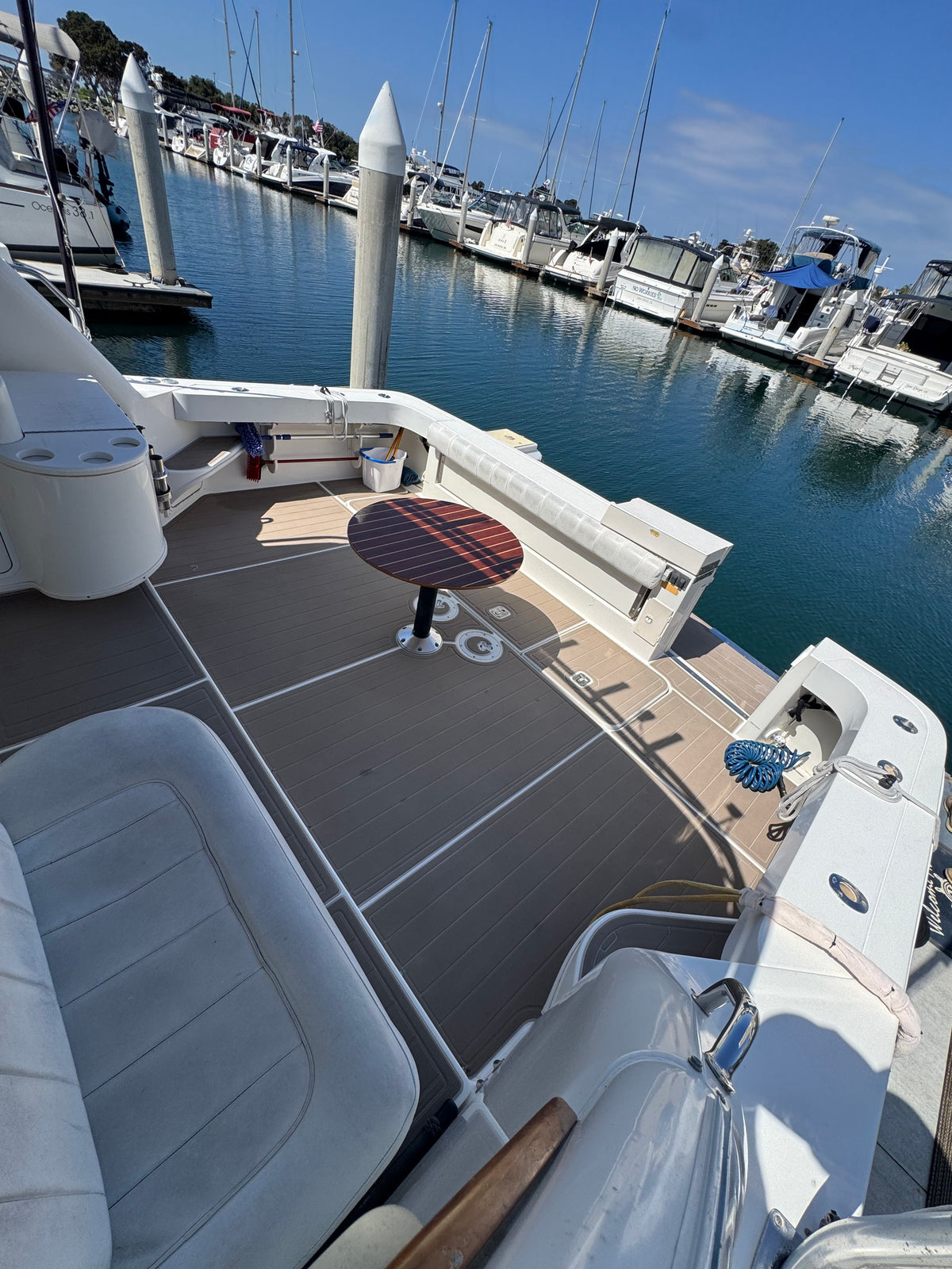 1997 Sea Ray 370 EC Caterpillar Diesel Powered... Located at the Marriott Marina Downtown San Diego, Ca... Offered by Yacht Coast Yacht Sales 2353 Shelter Island Drive, San Diego, Ca 92106