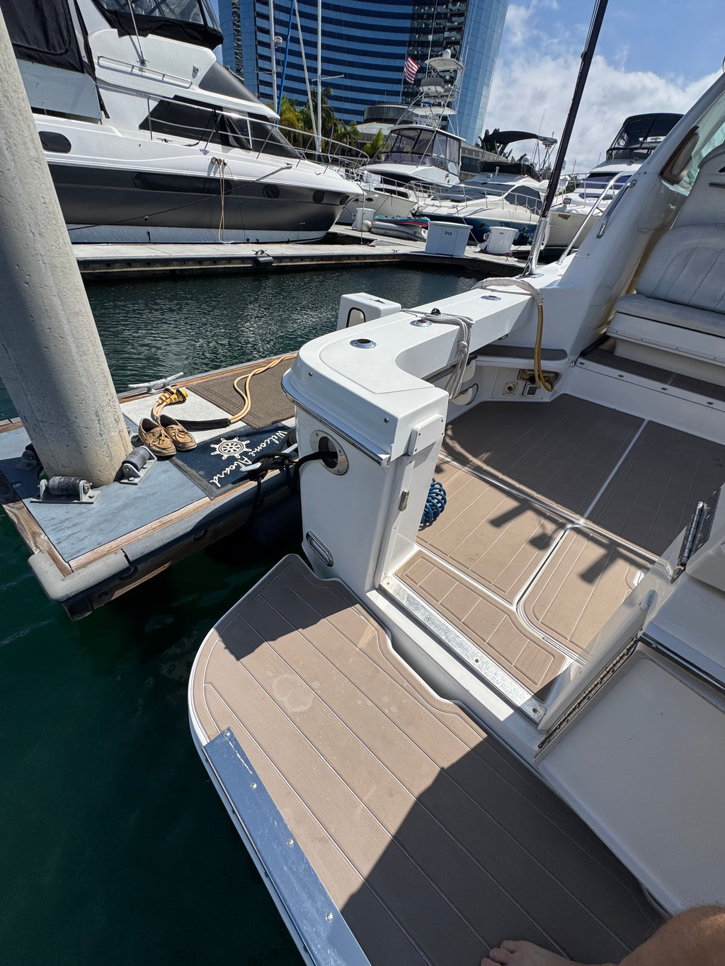 1997 Sea Ray 370 EC Caterpillar Diesel Powered... Located at the Marriott Marina Downtown San Diego, Ca... Offered by Yacht Coast Yacht Sales 2353 Shelter Island Drive, San Diego, Ca 92106