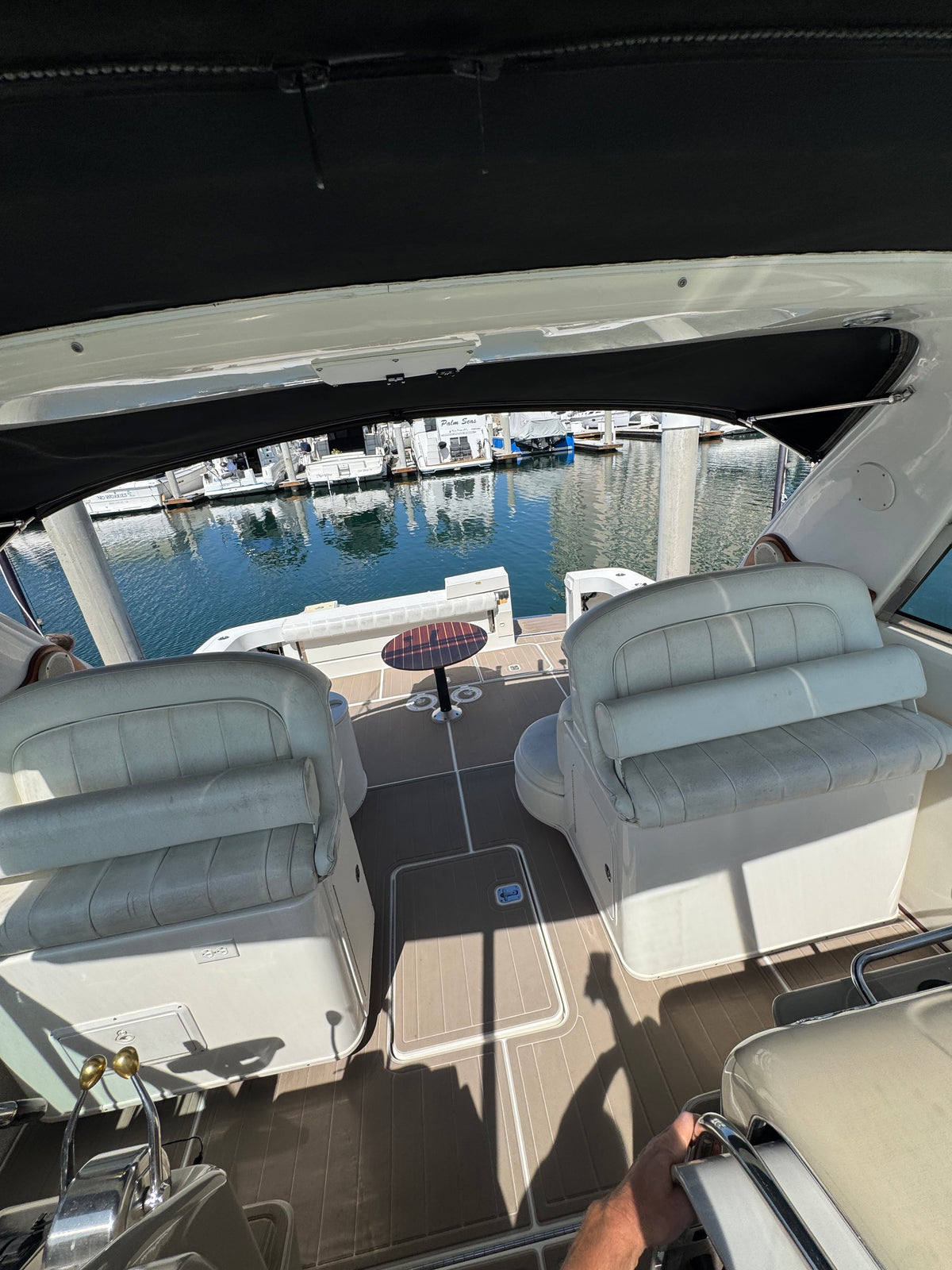 1997 Sea Ray 370 EC Caterpillar Diesel Powered... Located at the Marriott Marina Downtown San Diego, Ca... Offered by Yacht Coast Yacht Sales 2353 Shelter Island Drive, San Diego, Ca 92106