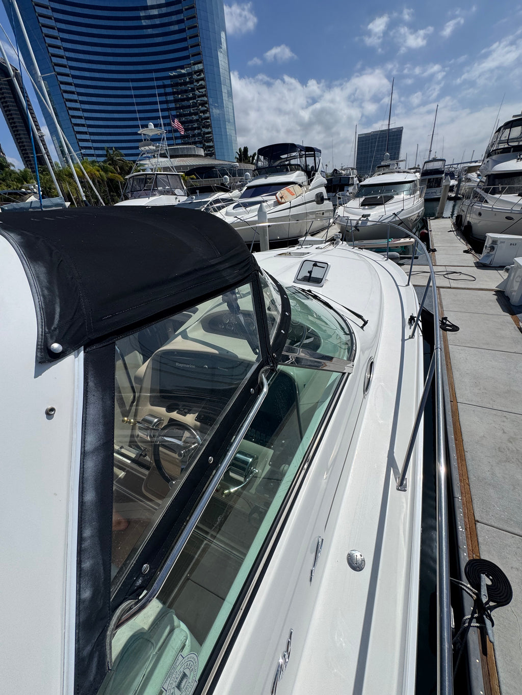 1997 Sea Ray 370 EC Caterpillar Diesel Powered... Located at the Marriott Marina Downtown San Diego, Ca... Offered by Yacht Coast Yacht Sales 2353 Shelter Island Drive, San Diego, Ca 92106