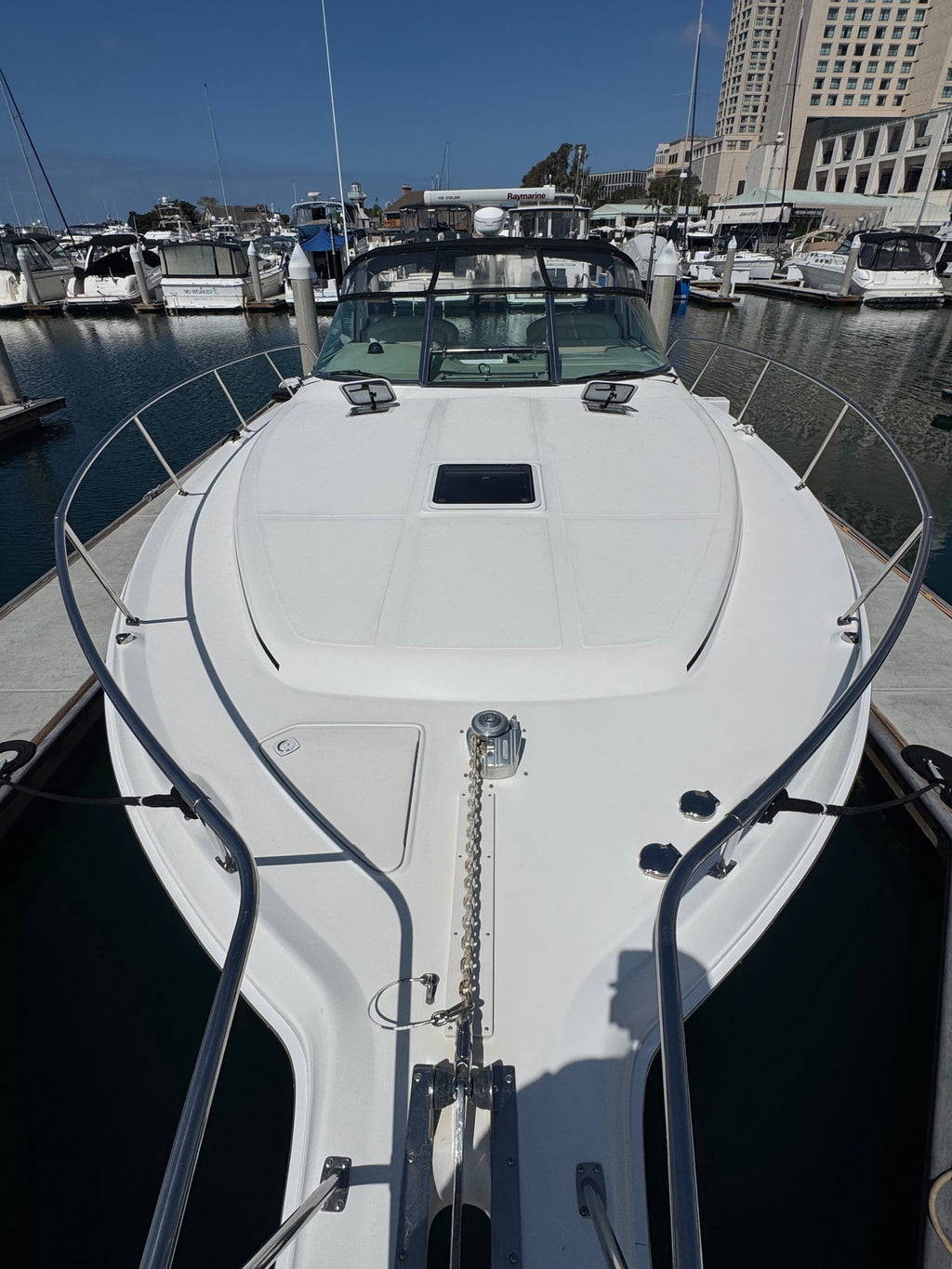 1997 Sea Ray 370 EC Caterpillar Diesel Powered... Located at the Marriott Marina Downtown San Diego, Ca... Offered by Yacht Coast Yacht Sales 2353 Shelter Island Drive, San Diego, Ca 92106
