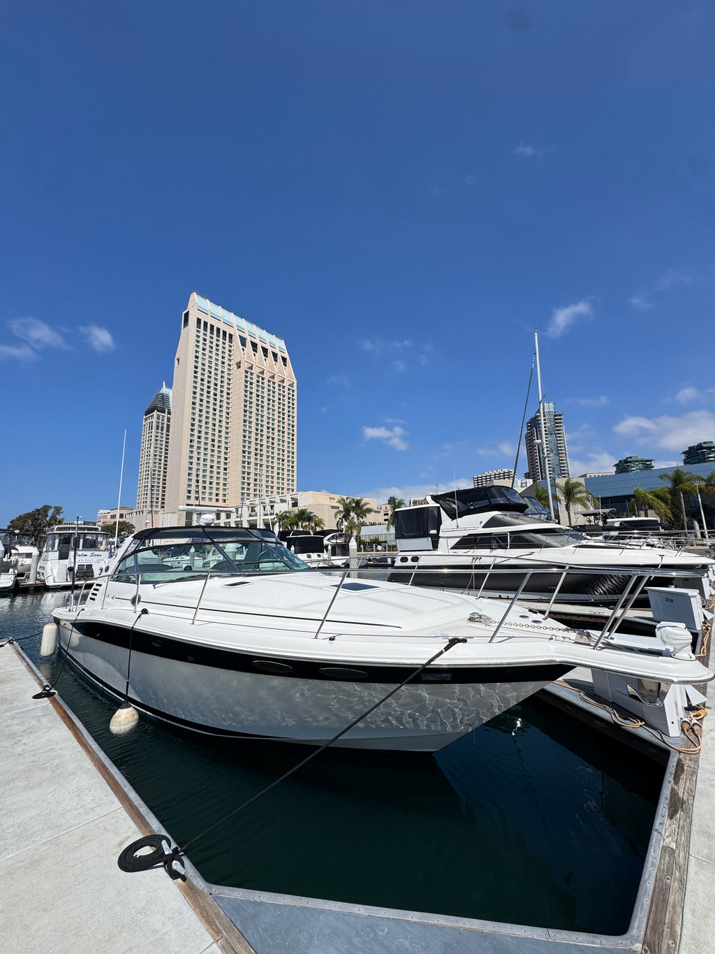 1997 Sea Ray 370 EC Caterpillar Diesel Powered... Located at the Marriott Marina Downtown San Diego, Ca... Offered by Yacht Coast Yacht Sales 2353 Shelter Island Drive, San Diego, Ca 92106