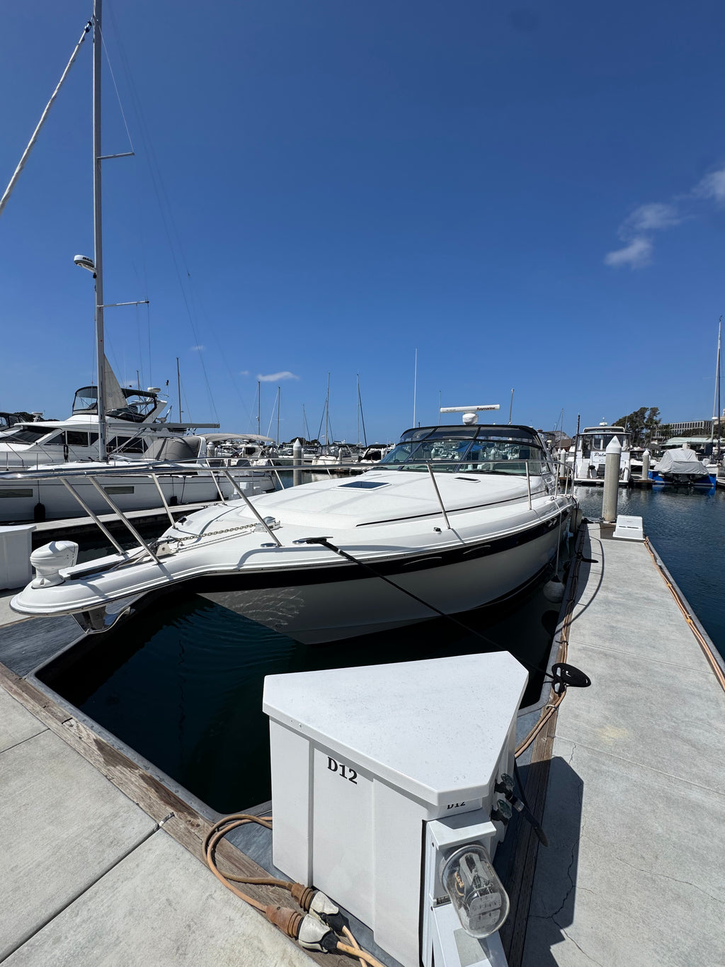 1997 Sea Ray 370 EC Caterpillar Diesel Powered... Located at the Marriott Marina Downtown San Diego, Ca... Offered by Yacht Coast Yacht Sales 2353 Shelter Island Drive, San Diego, Ca 92106