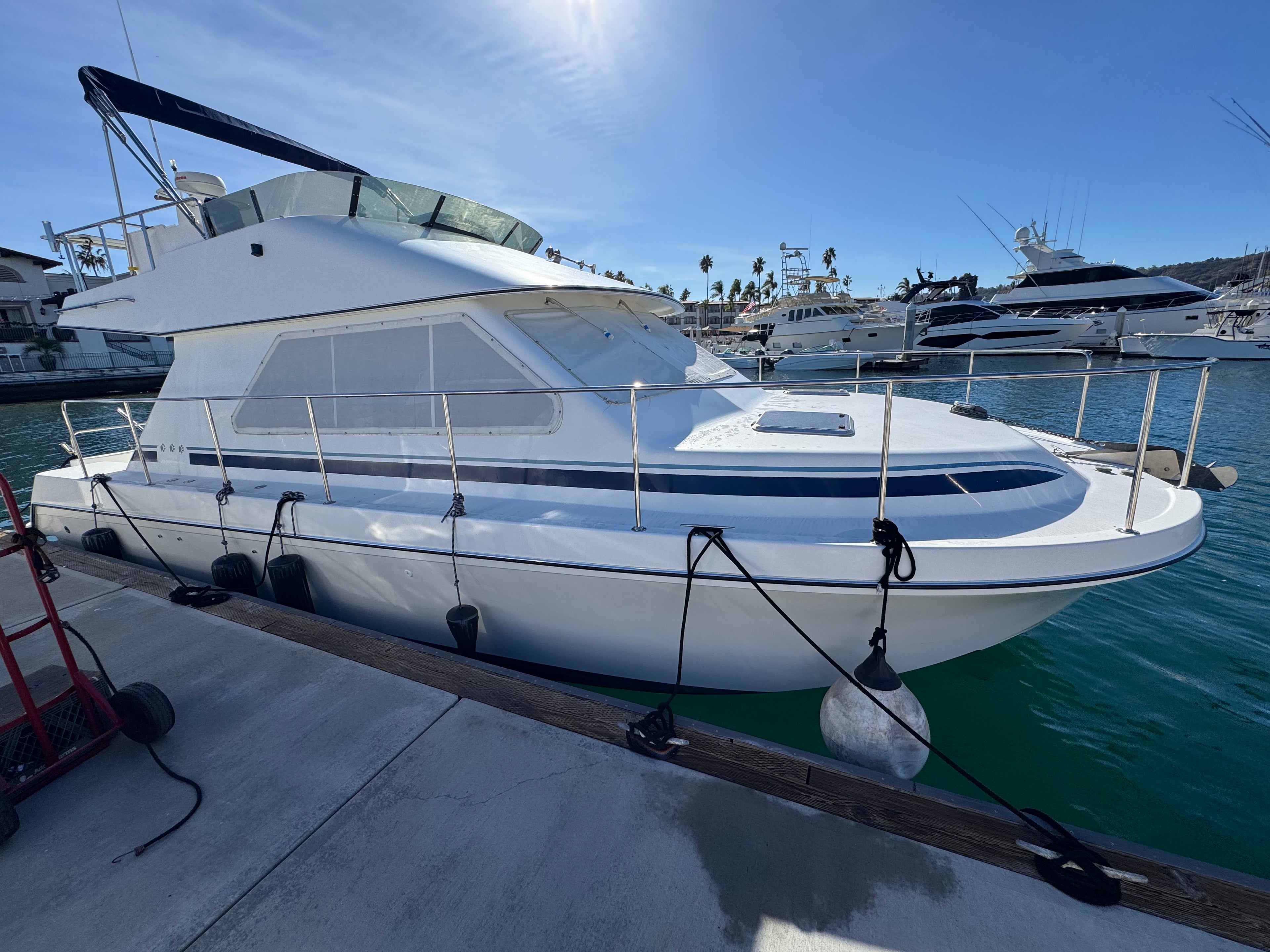 Sold! 2001 Zeta 32' Flybridge Catamaran... Located in San Diego, Ca... Offered By Yacht Coast Yacht Sales