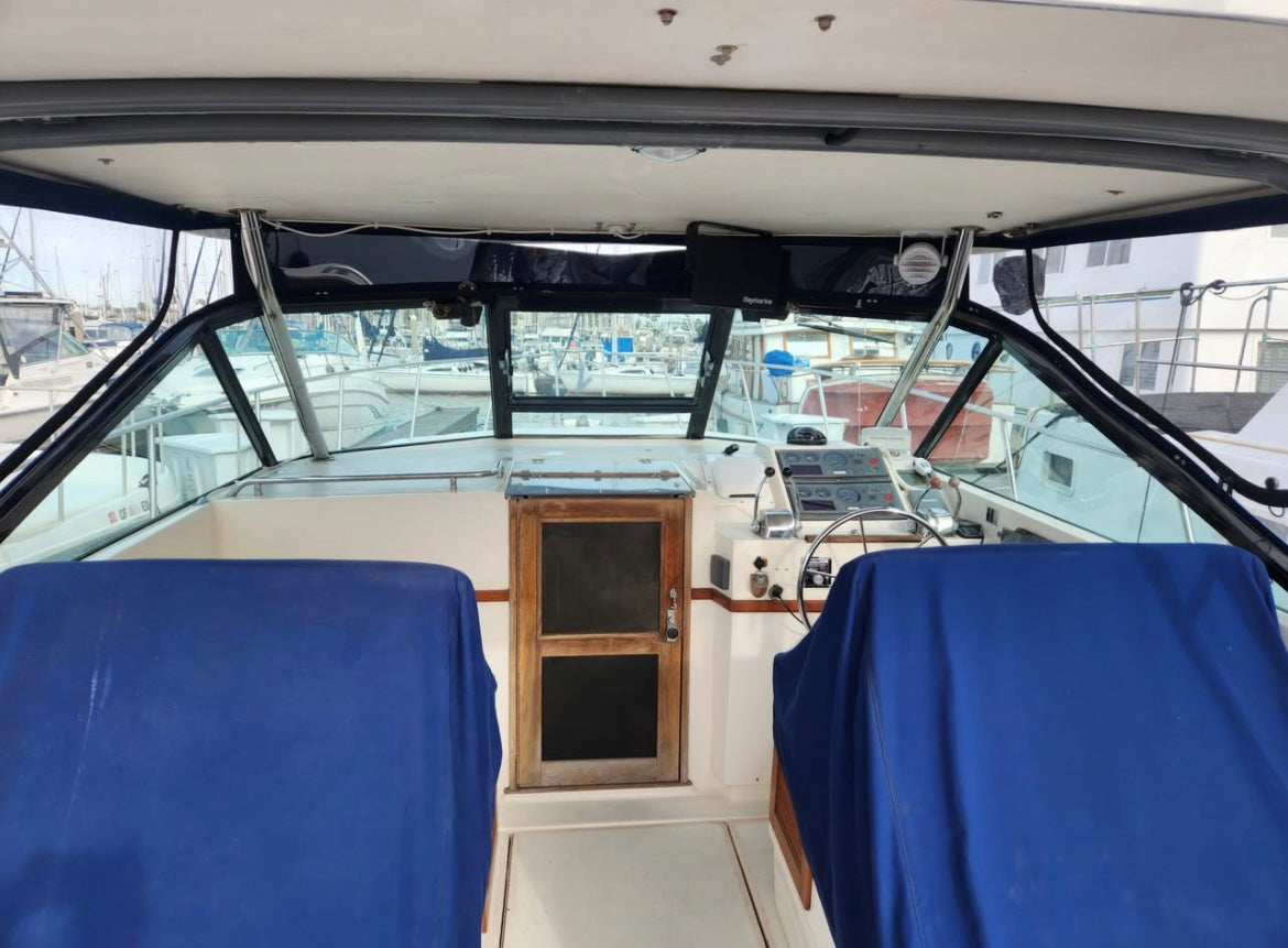 Sold! 1986 Tiara 3100 Express Diesel.. Located in San Diego, Ca... Offered By Yacht Coast Yacht Sales