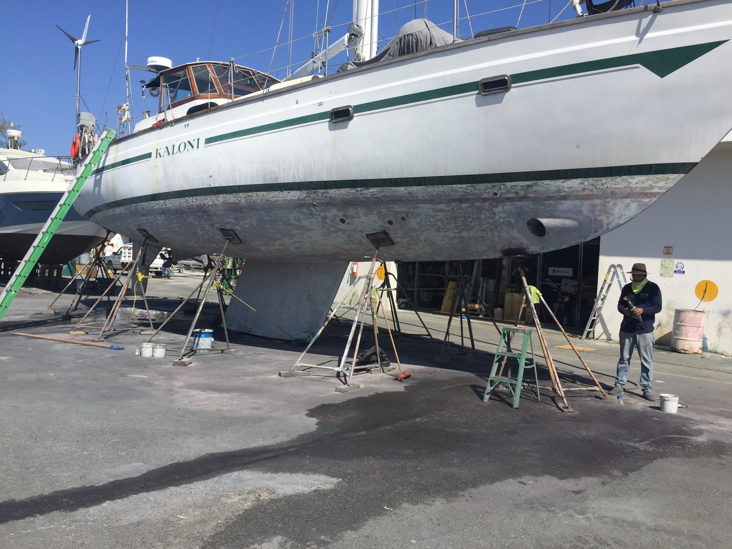 1979 48' FORBES COOPER MAPLE LEAF CENTER COCKPIT SAILBOAT. LOCATED IN ENSENADA, MEXICO