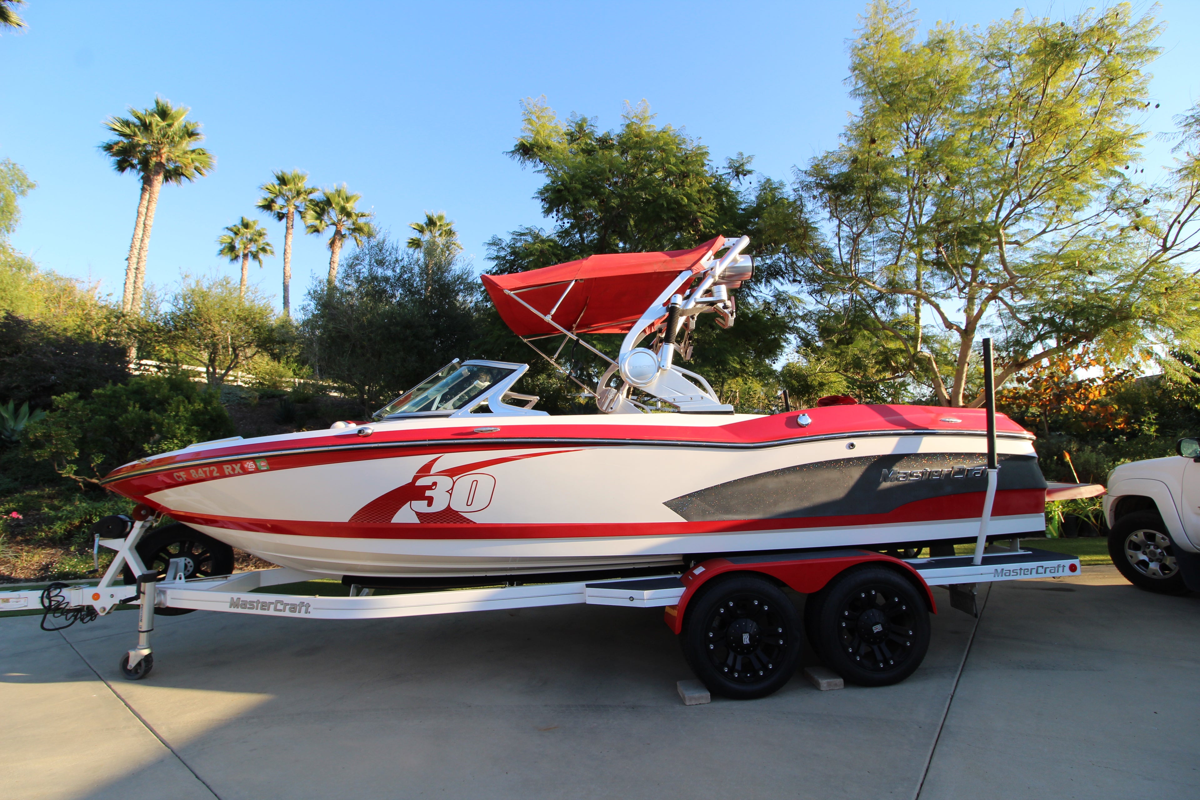 SOLD!  2013 23’ Mastercraft & Trailer! Great pride of ownership. For sale by Yacht Coast Yacht Sales