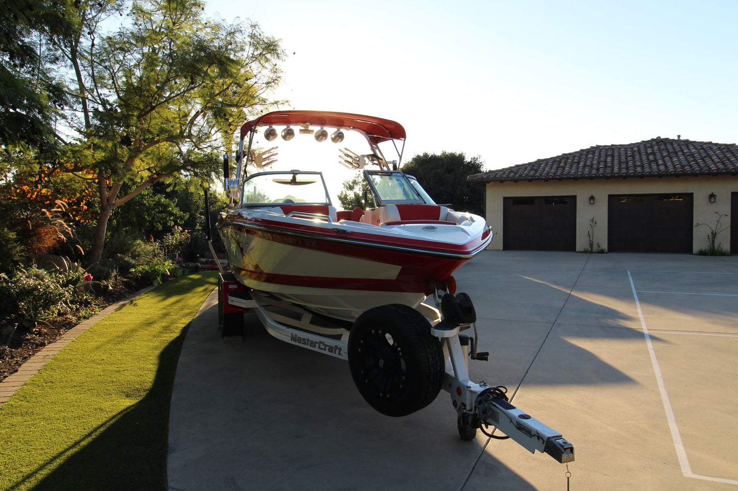 2013 23’ Mastercraft & Trailer! Great pride of ownership. For sale by Yacht Coast Yacht Sales