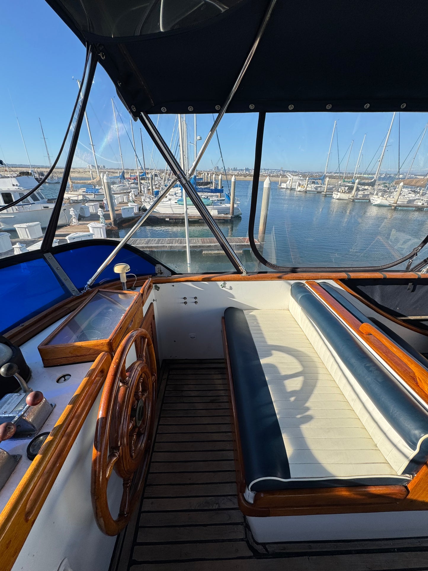 1979 36' C&L Trawler Located in Coronado, California...Offered By Yacht Coast Yacht Sales