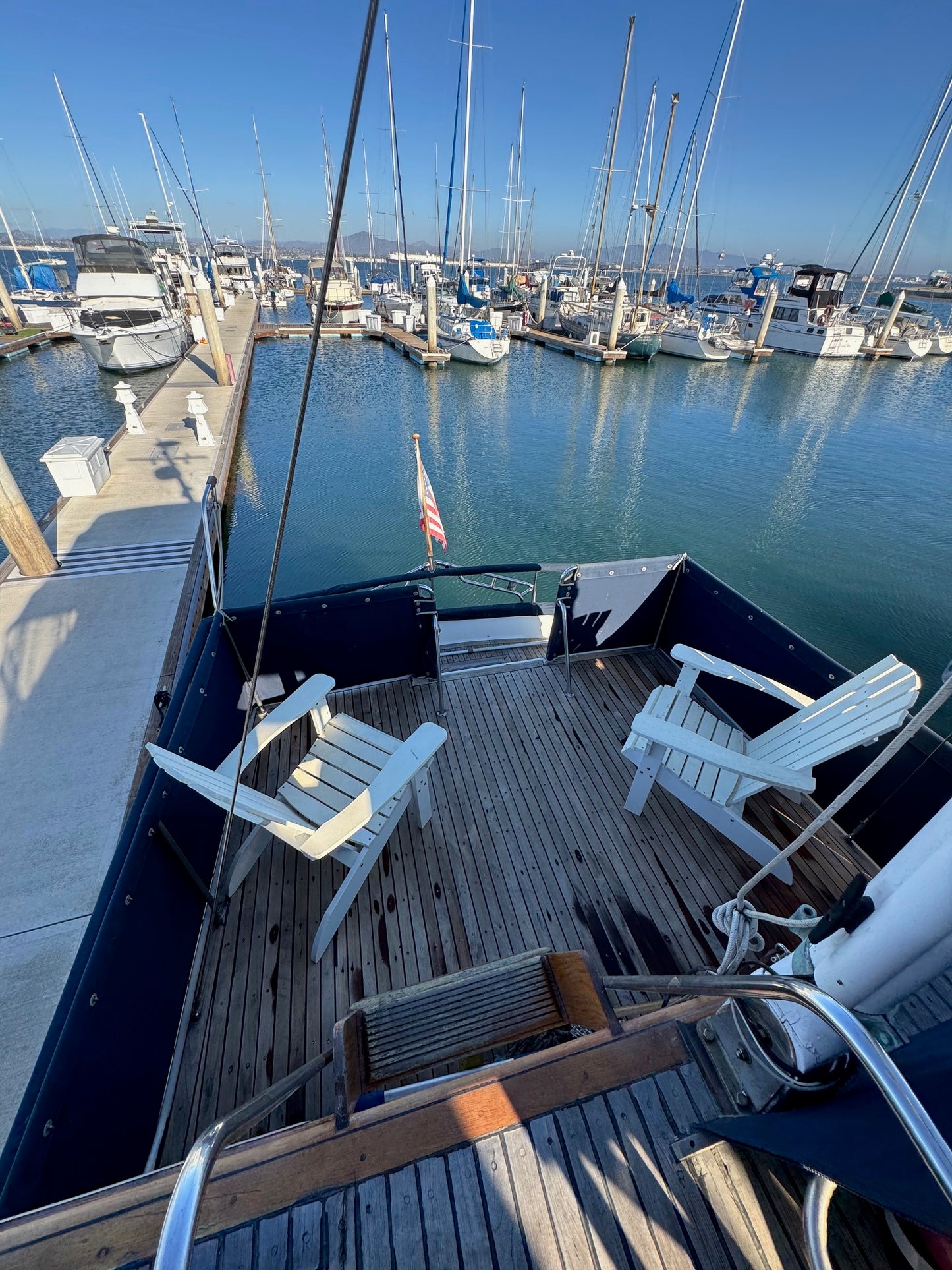 1979 36' C&L Trawler Located in Coronado, California...Offered By Yacht Coast Yacht Sales