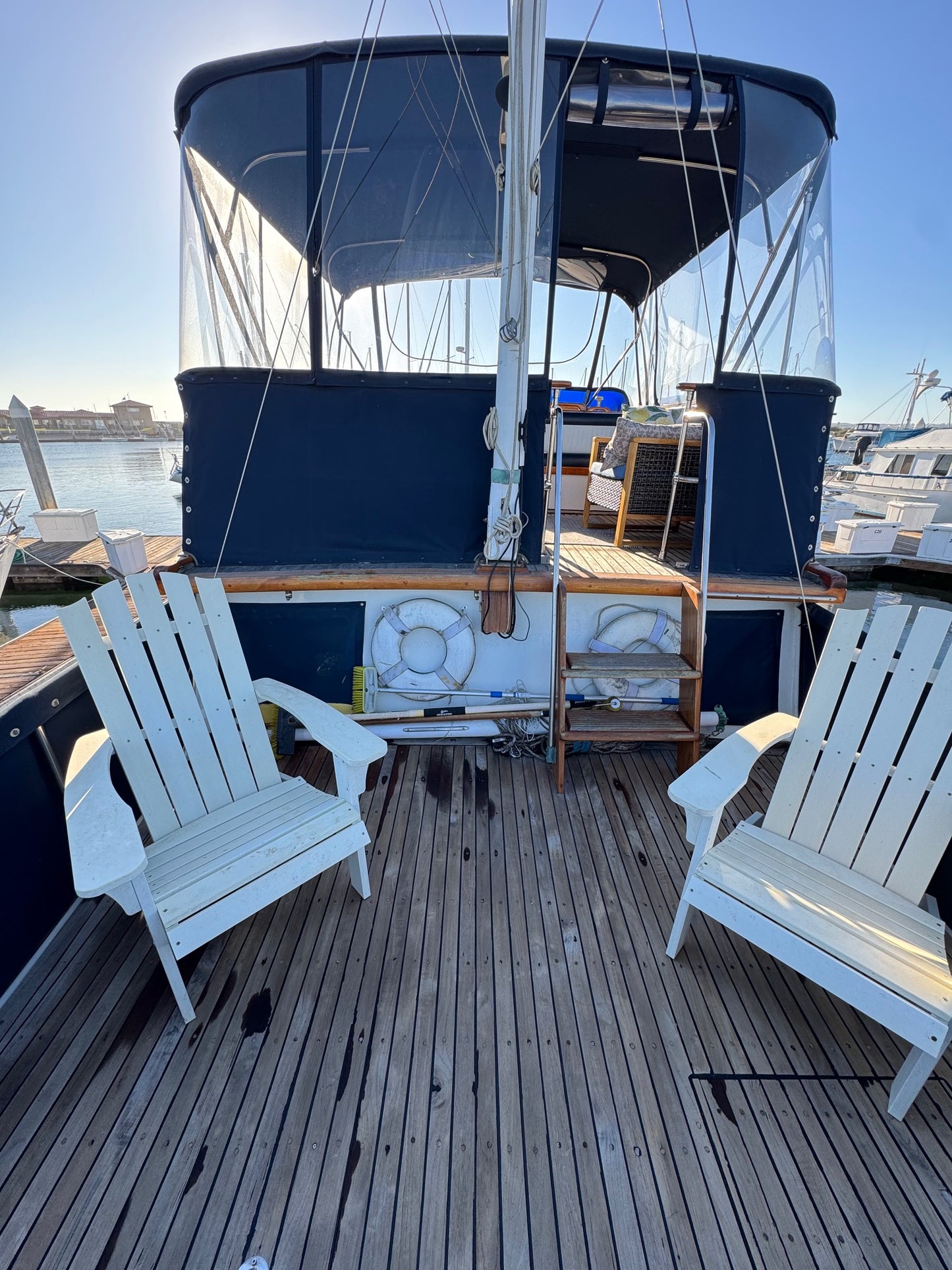 1979 36' C&L Trawler Located in Coronado, California...Offered By Yacht Coast Yacht Sales