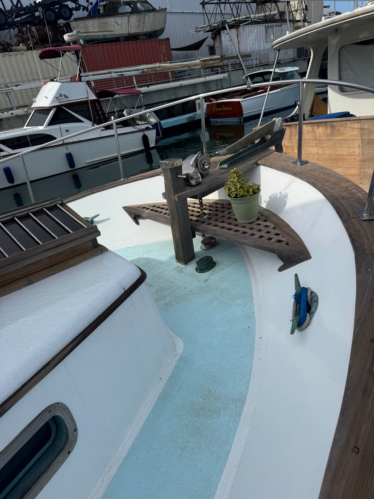 1978 34' CHB Trawler... Located on Shelter Island, San Diego, Ca... Offered by Yacht Coast Yacht Sales