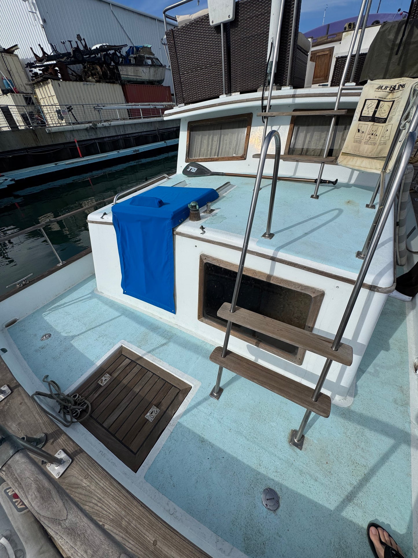 1978 34' CHB Trawler... Located on Shelter Island, San Diego, Ca... Offered by Yacht Coast Yacht Sales