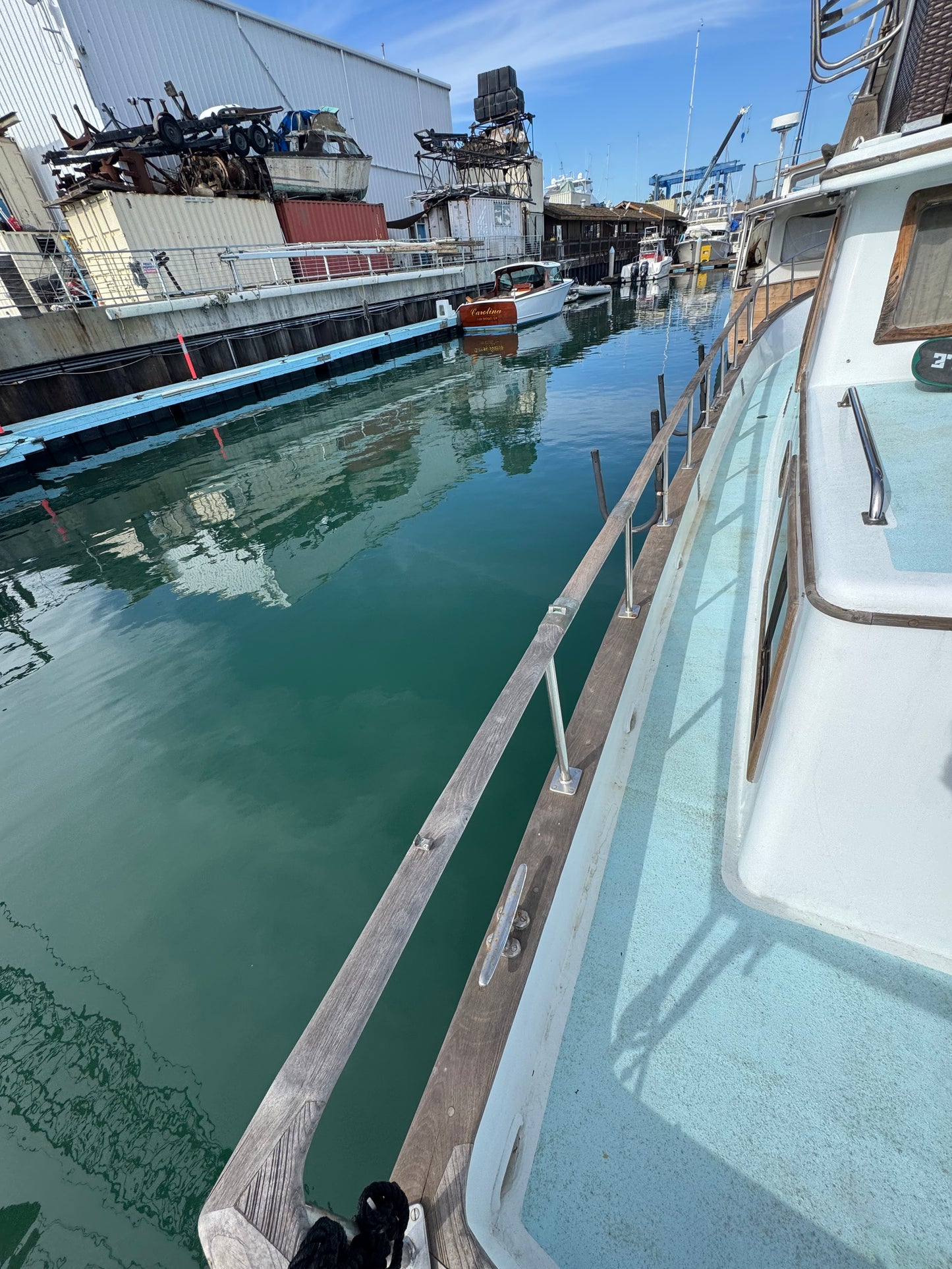 1978 34' CHB Trawler... Located on Shelter Island, San Diego, Ca... Offered by Yacht Coast Yacht Sales
