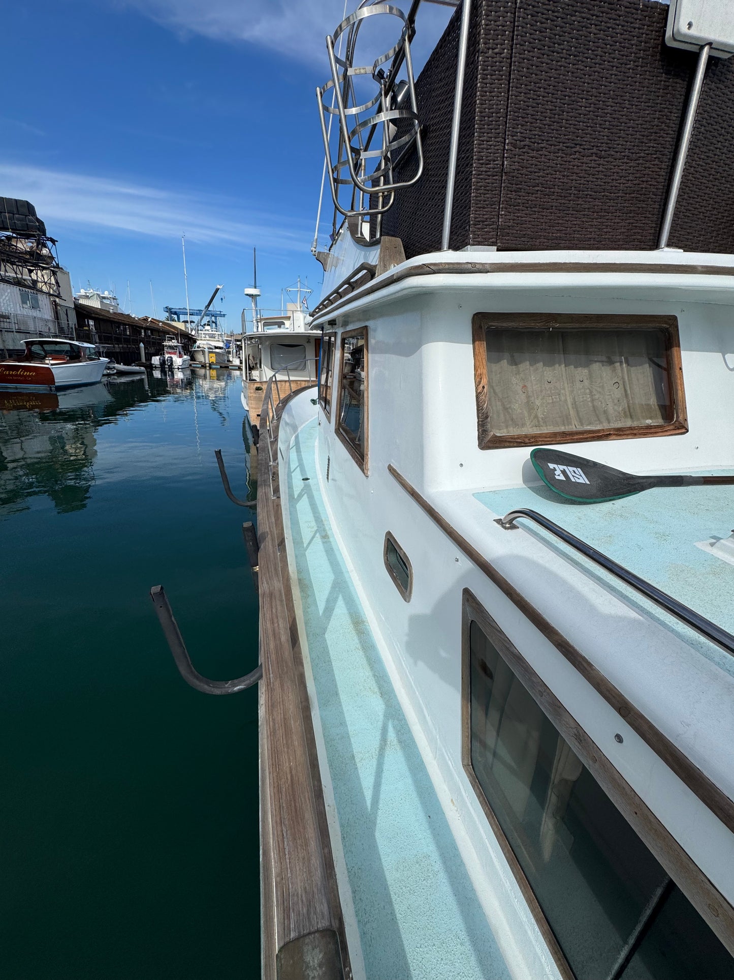 1978 34' CHB Trawler... Located on Shelter Island, San Diego, Ca... Offered by Yacht Coast Yacht Sales