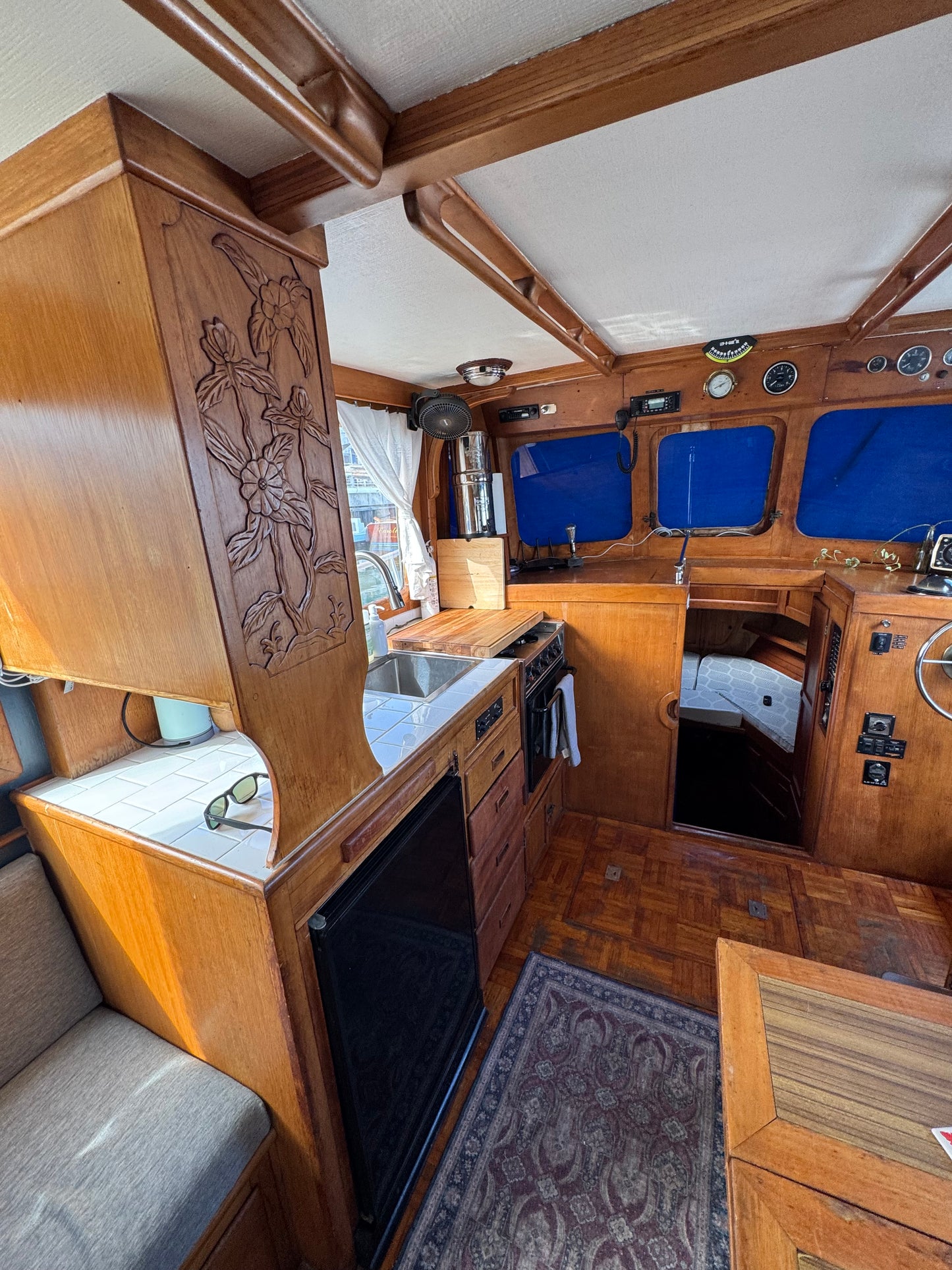 1978 34' CHB Trawler... Located on Shelter Island, San Diego, Ca... Offered by Yacht Coast Yacht Sales