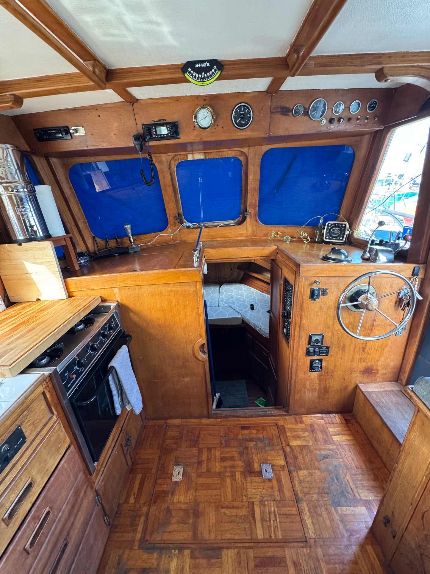 1978 34' CHB Trawler... Located on Shelter Island, San Diego, Ca... Offered by Yacht Coast Yacht Sales
