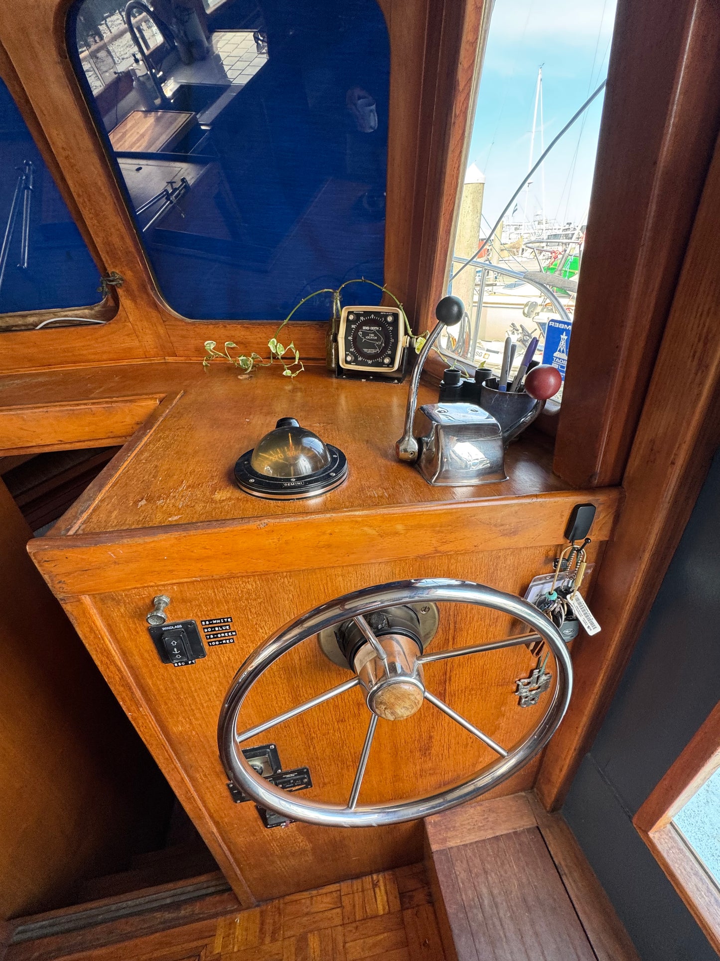 1978 34' CHB Trawler... Located on Shelter Island, San Diego, Ca... Offered by Yacht Coast Yacht Sales