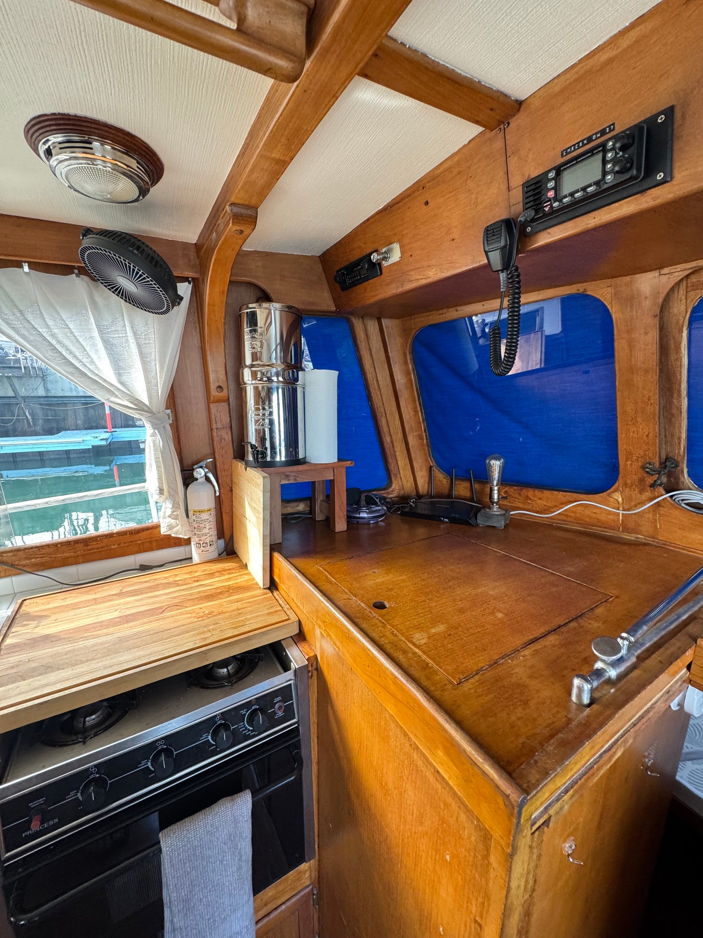 1978 34' CHB Trawler... Located on Shelter Island, San Diego, Ca... Offered by Yacht Coast Yacht Sales