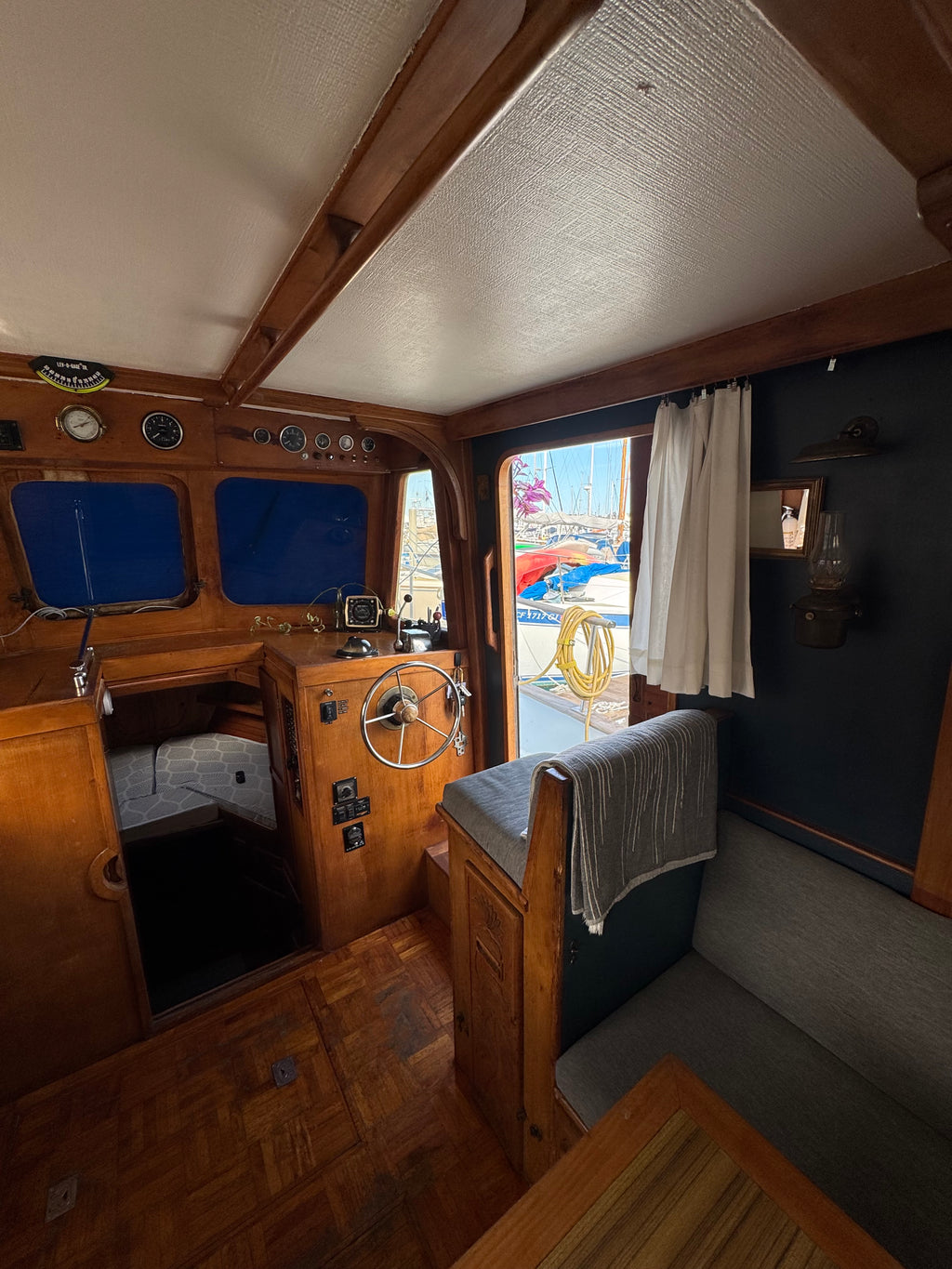 1978 34' CHB Trawler... Located on Shelter Island, San Diego, Ca... Offered by Yacht Coast Yacht Sales