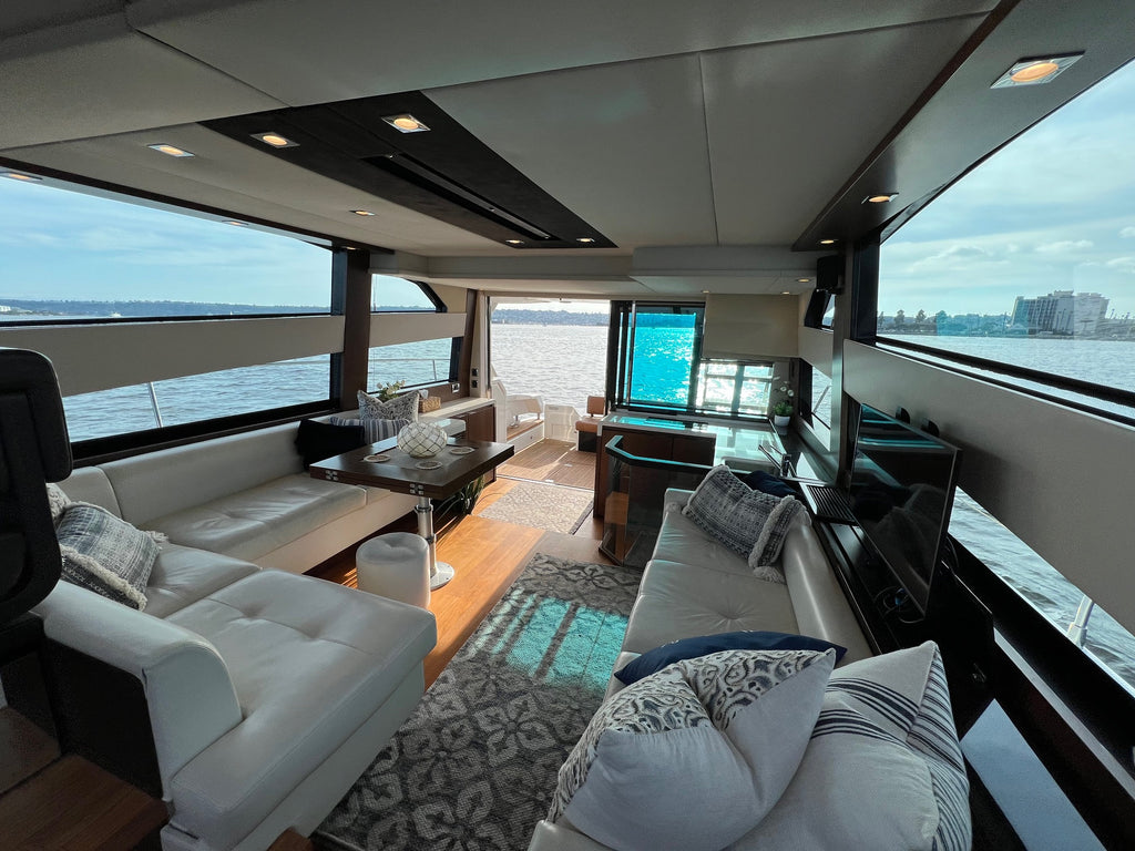 Sold! 2014 Fairline Squadron 50... Located in San Diego, Ca Offered By Yacht Coast Yacht Sales