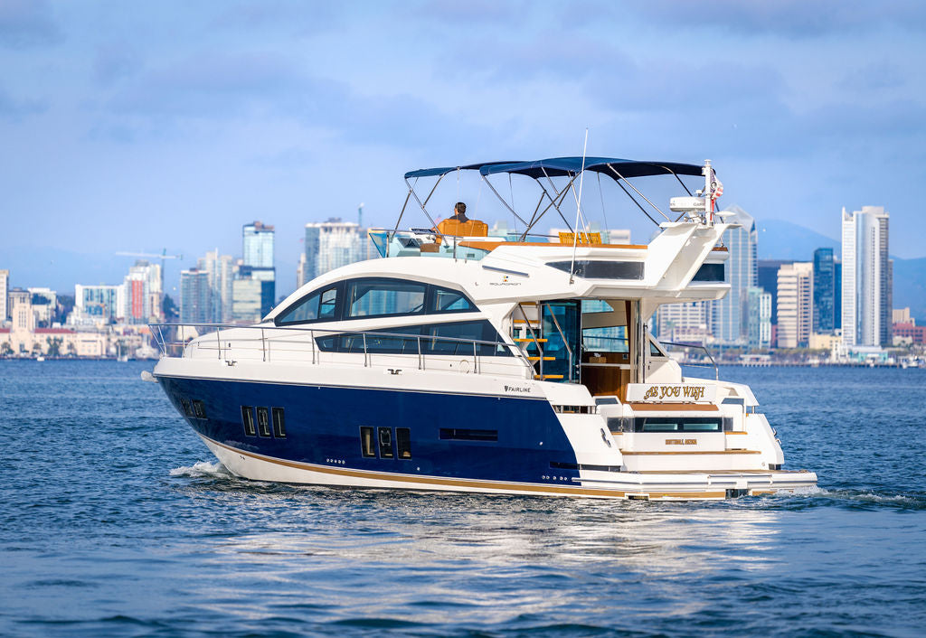 2014 Fairline Squadron 50... Located in San Diego, Ca Offered By Yacht Coast Yacht Sales