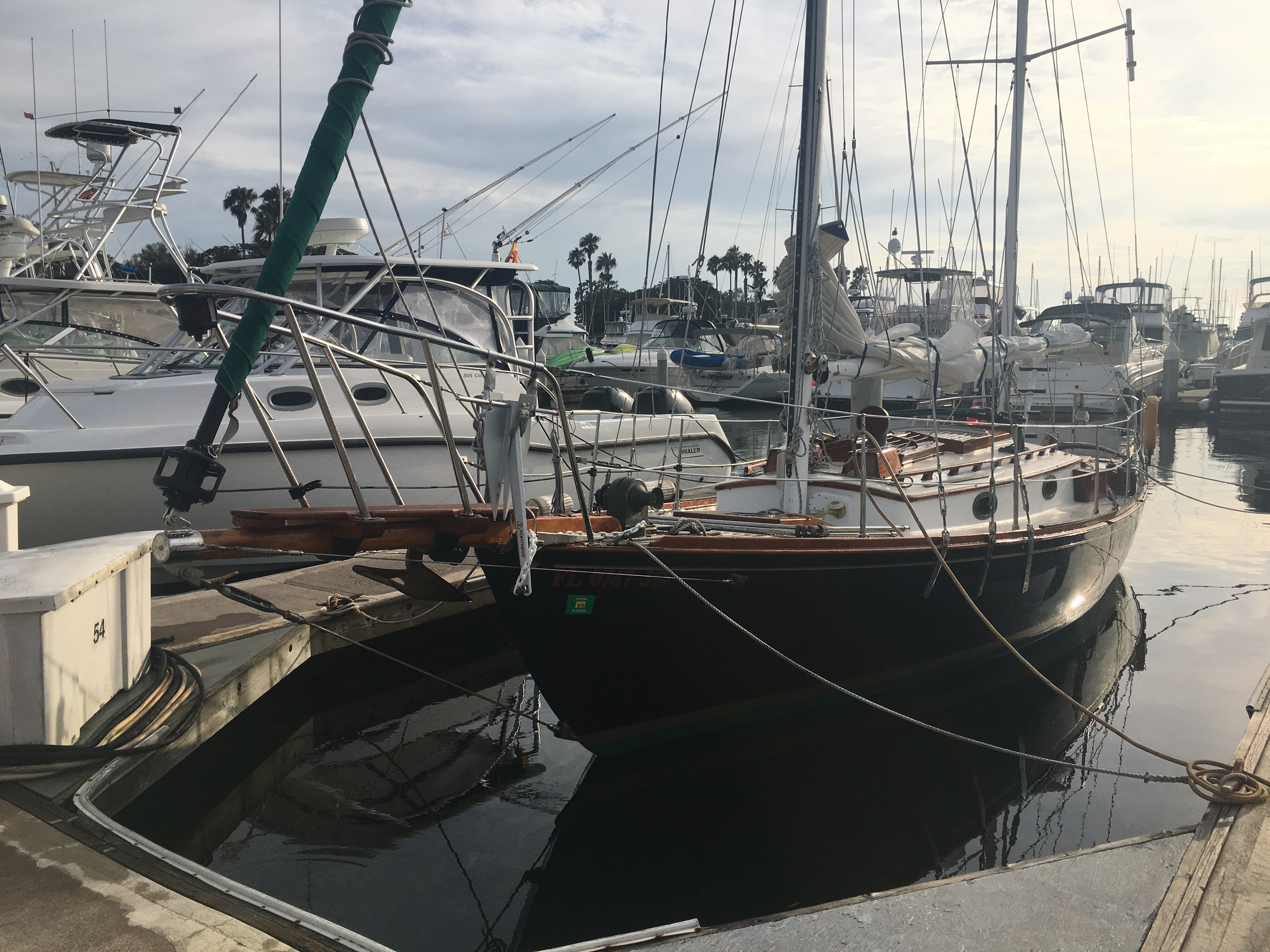 28' Custom Aft Cockpit Sailboat... Absolute pride of ownership... Located in Mission Bay...Offered by Yacht Coast Yacht Sales