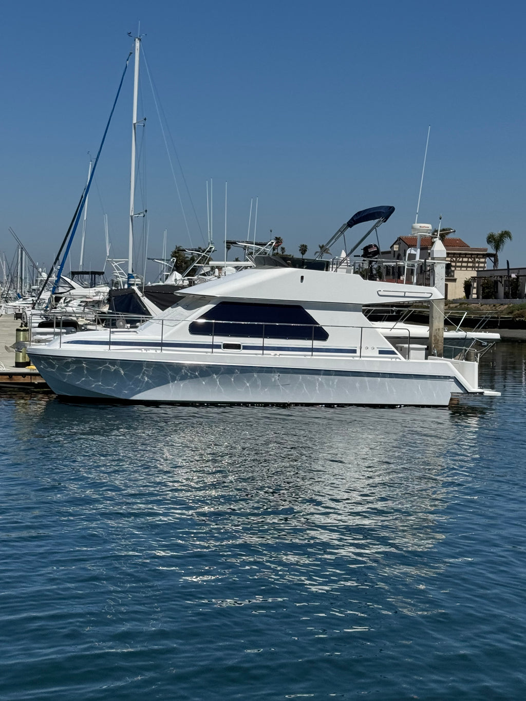 Sold! 2001 Zeta 32' Flybridge Catamaran... Located in San Diego, Ca... Offered By Yacht Coast Yacht Sales