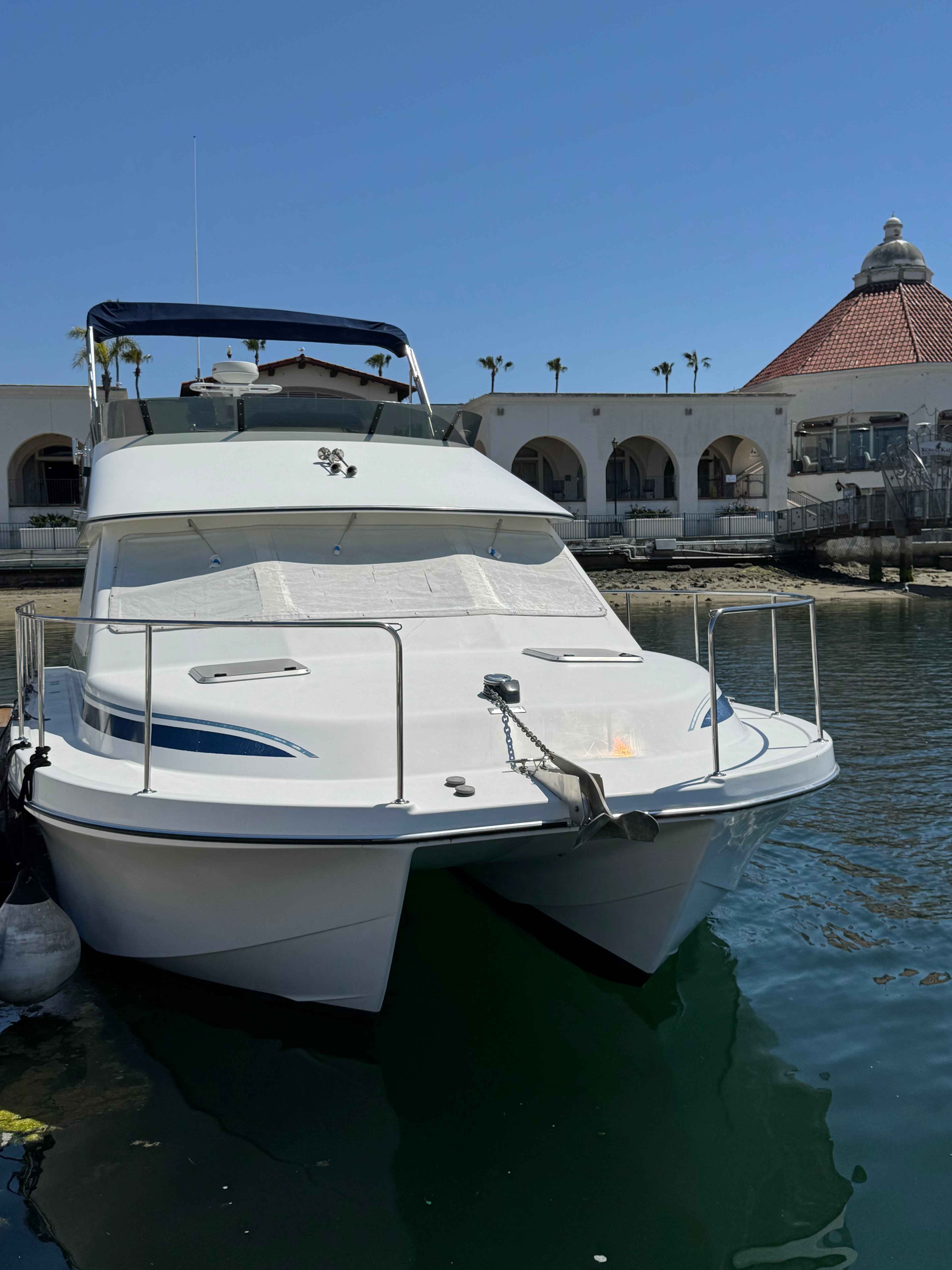 Sold! 2001 Zeta 32' Flybridge Catamaran... Located in San Diego, Ca... Offered By Yacht Coast Yacht Sales