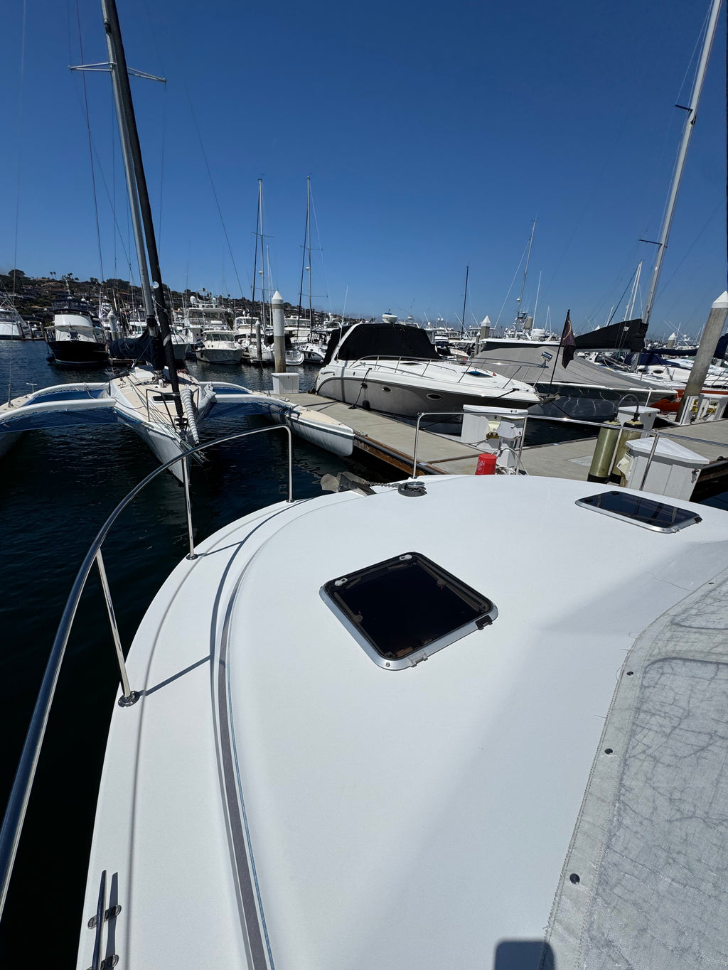Sold! 2001 Zeta 32' Flybridge Catamaran... Located in San Diego, Ca... Offered By Yacht Coast Yacht Sales