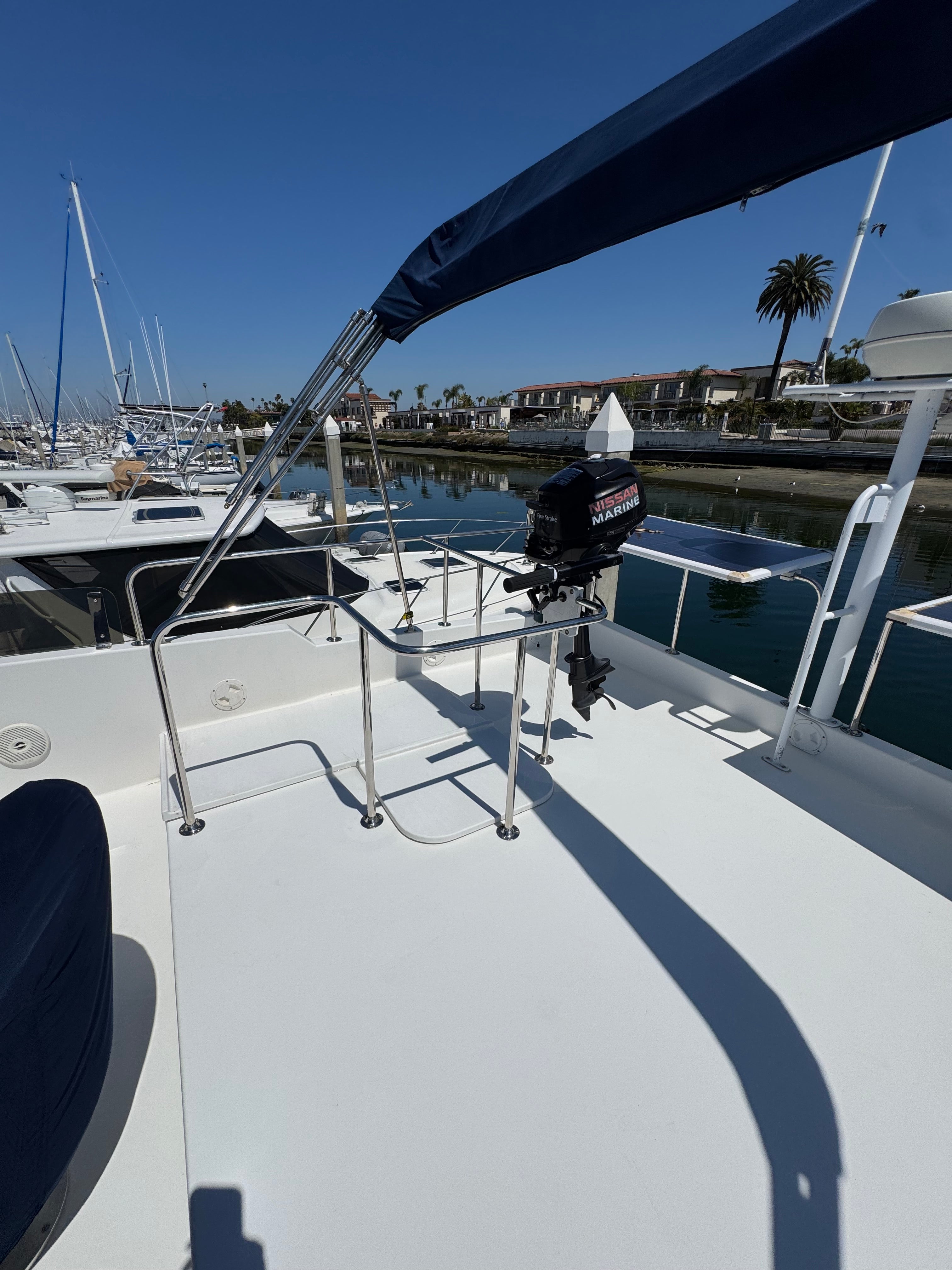 Sold! 2001 Zeta 32' Flybridge Catamaran... Located in San Diego, Ca... Offered By Yacht Coast Yacht Sales