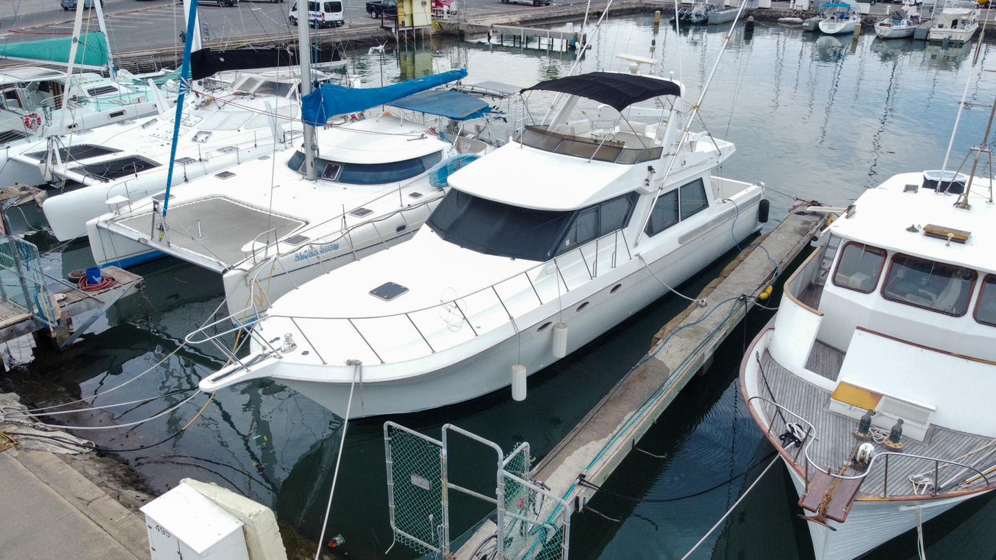 1994 Navigator 5600 Located in Honolulu, Hawaii... Offered by Yacht Coast Yacht Sales