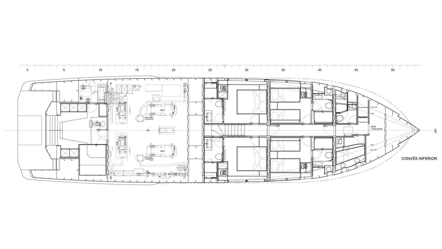 2025 INACE Explora 90 Superyacht-New Construction. Offered by Yacht Coast Yacht Sales