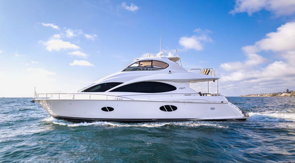 2007 68' Lazzara Yacht, LLC Owned...Located in San Diego, Ca... Offered By Yacht Coast Yacht Sales