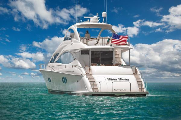 2007 68' Lazzara Yacht, LLC Owned...Located in San Diego, Ca... Offered By Yacht Coast Yacht Sales